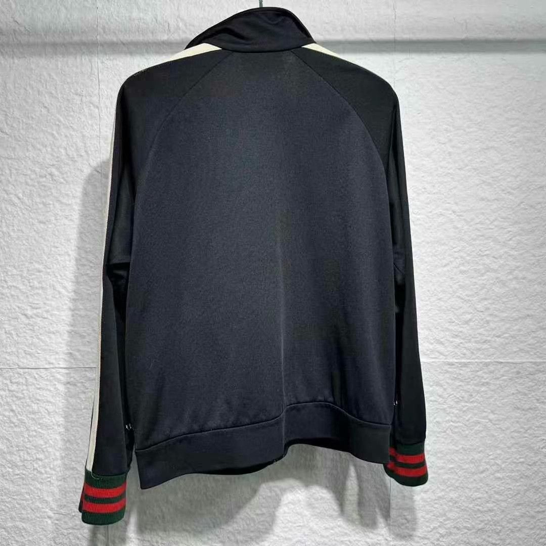 Gucci GUCCI Technical Jersey Track Jacket Size US M / EU 48-50 / 2 - 2 Thumbnail