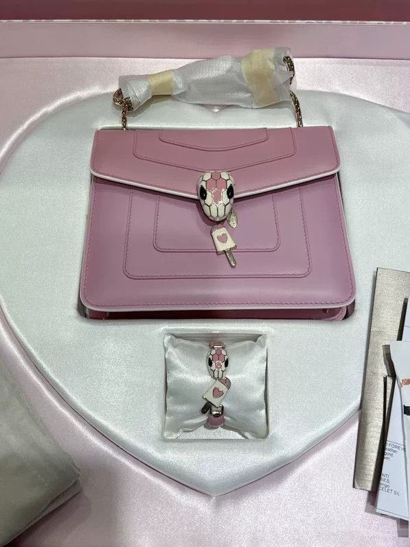 Bvlgari Bvlgari 2018 Valentine Limited Pink Accordion Bag Size ONE SIZE - 2 Thumbnail