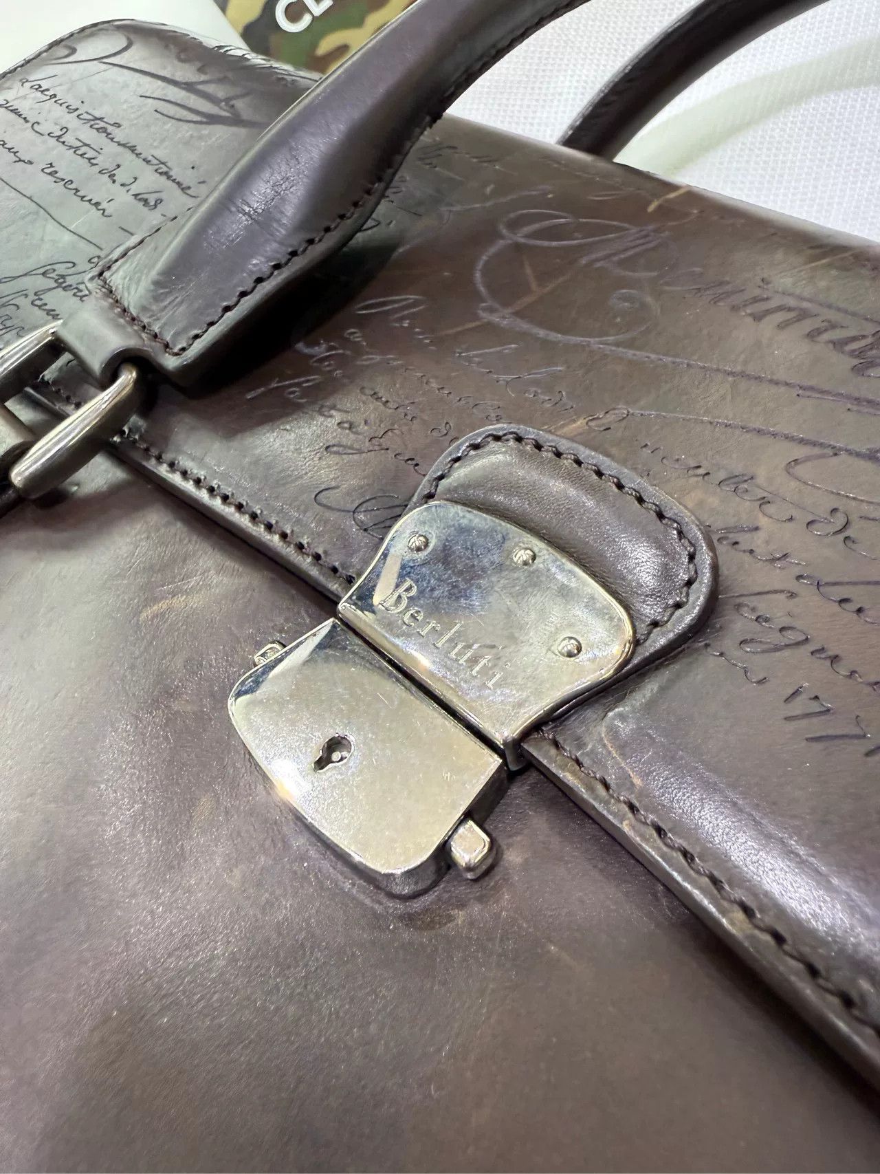 Berluti Berluti Classic Doctor Briefcase Engraved Size ONE SIZE - 6 Thumbnail