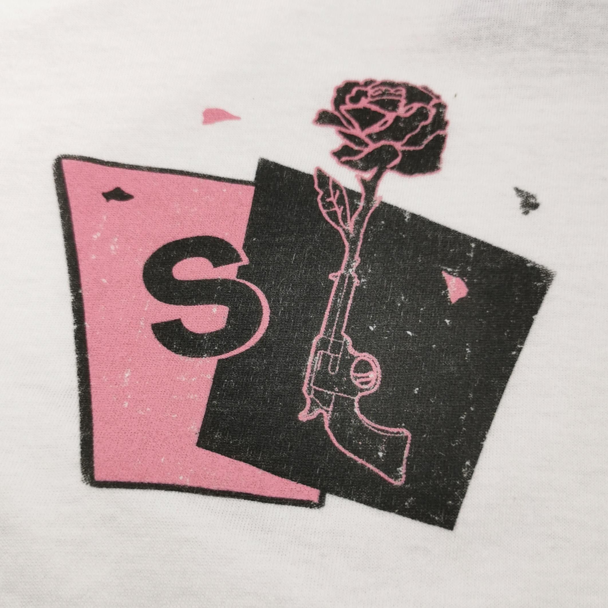 Saint Laurent Paris Saint Laurent Cotton Graphic Crewneck T-Shirt L Size US L / EU 52-54 / 3 - 20 Thumbnail