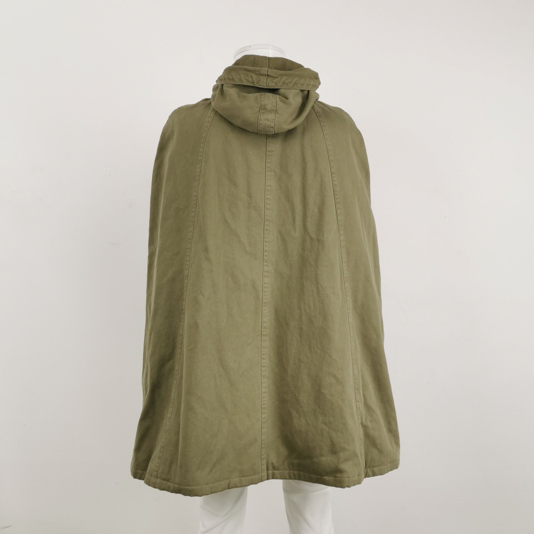 Saint Laurent Paris Saint Laurent Hooded Single-Breasted Wool Cape S/44 Size US S / EU 44-46 / 1 - 21 Thumbnail