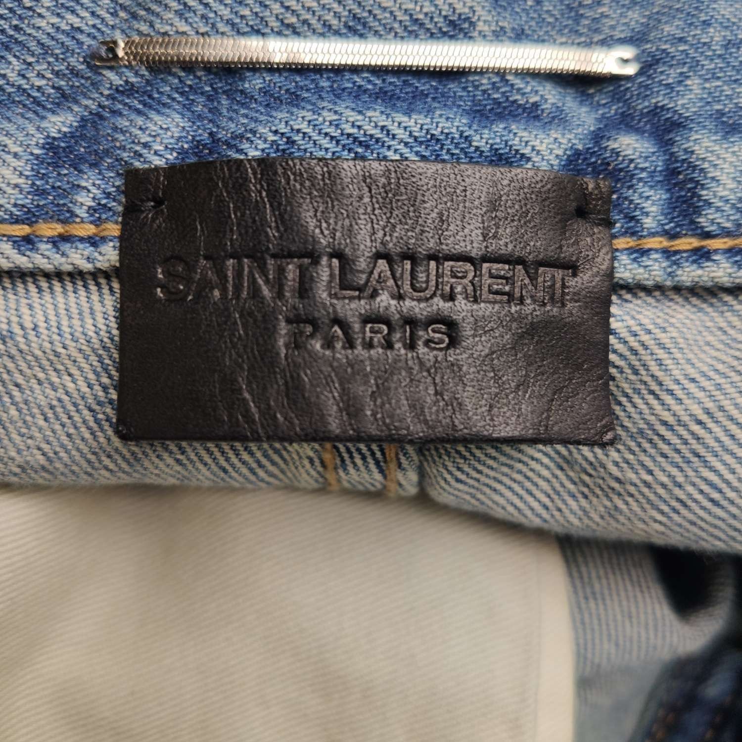 Saint Laurent Paris Saint Laurent Wool Solid Single-Breasted Lapel Coat M Size US M / EU 48-50 / 2 - 13 Thumbnail