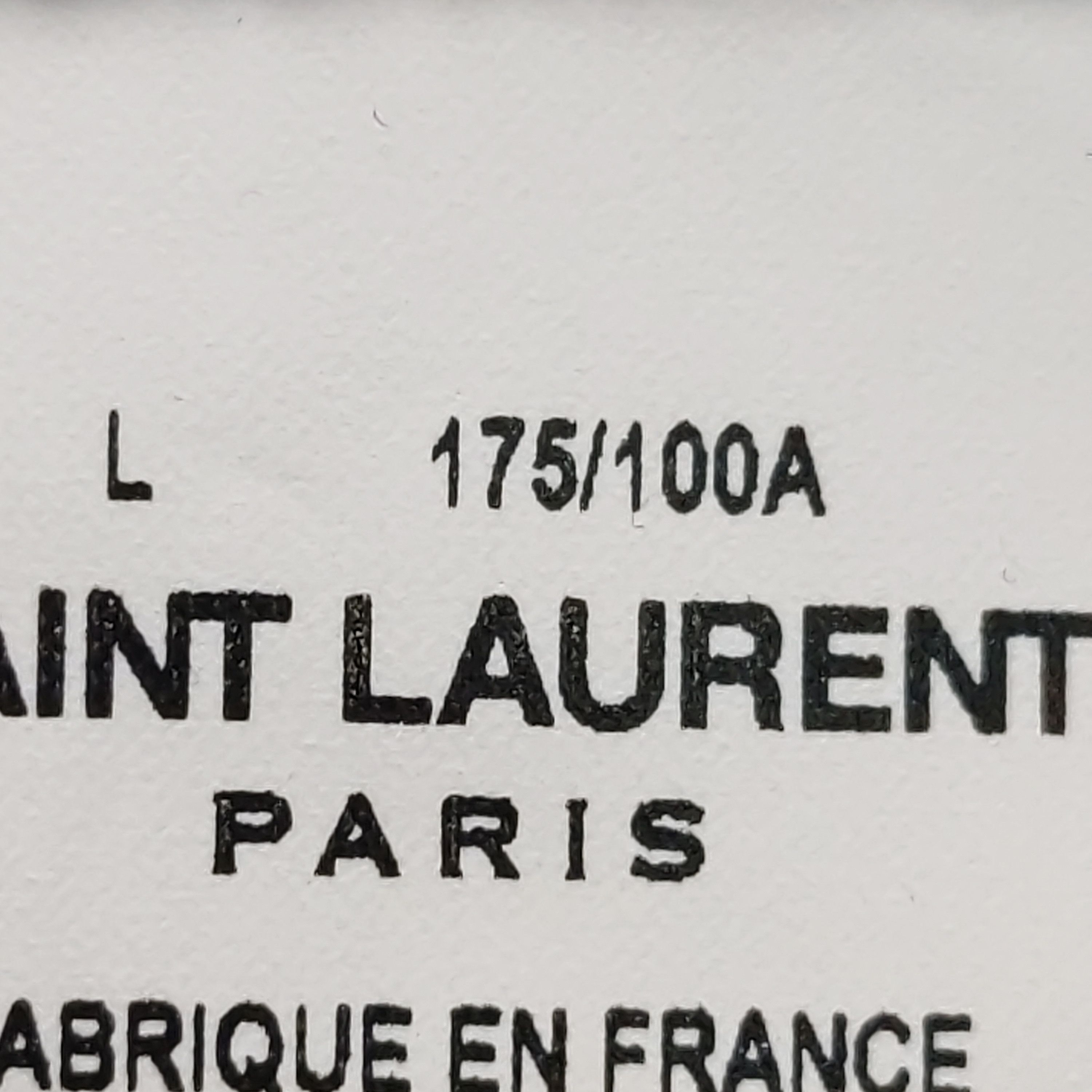 Saint Laurent Paris Saint Laurent L Striped Cotton Crew Neck T-Shirt Size US L / EU 52-54 / 3 - 12 Thumbnail