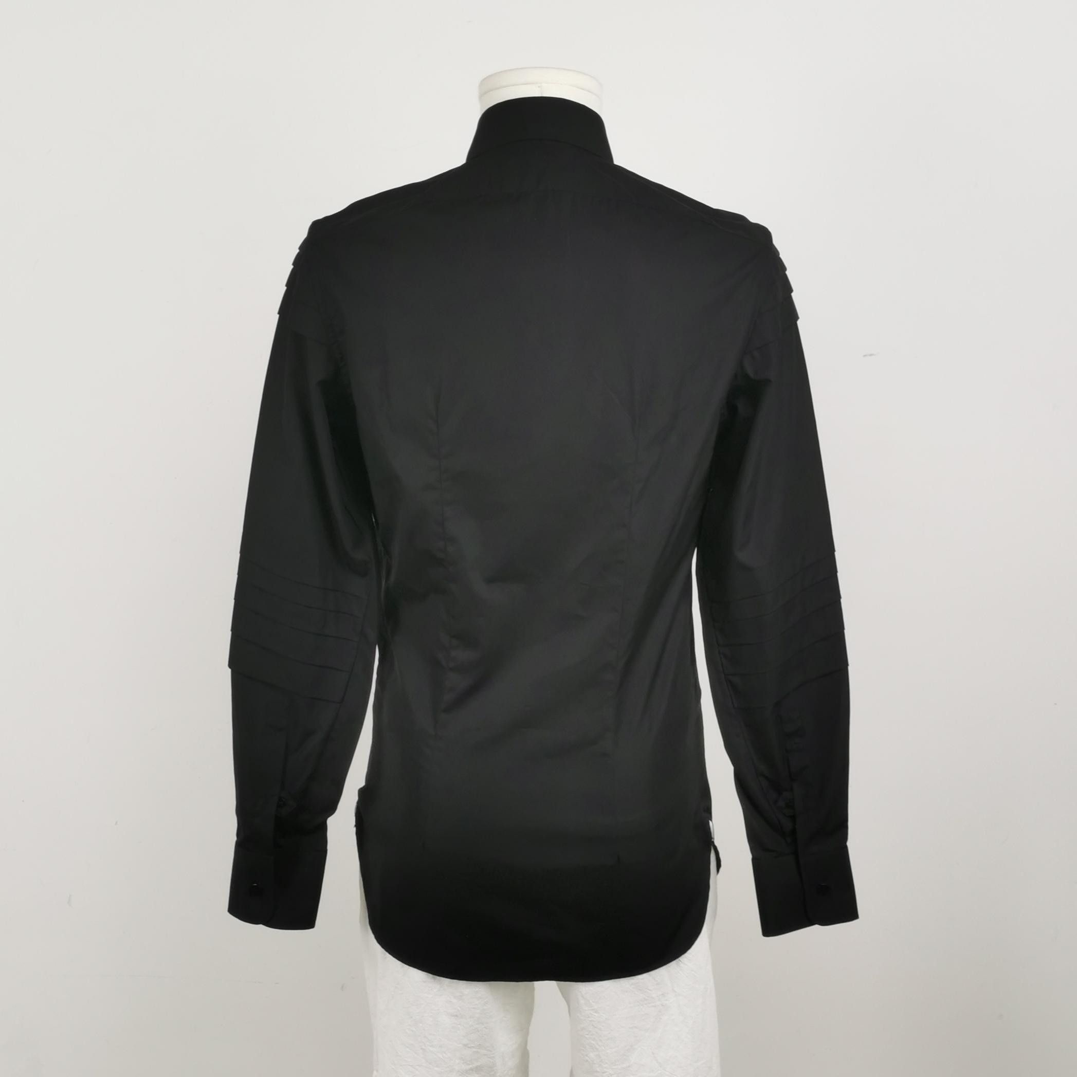 Saint Laurent Paris Saint Laurent XS Cotton-Linen Collared Coat Size US M / EU 48-50 / 2 - 6 Thumbnail