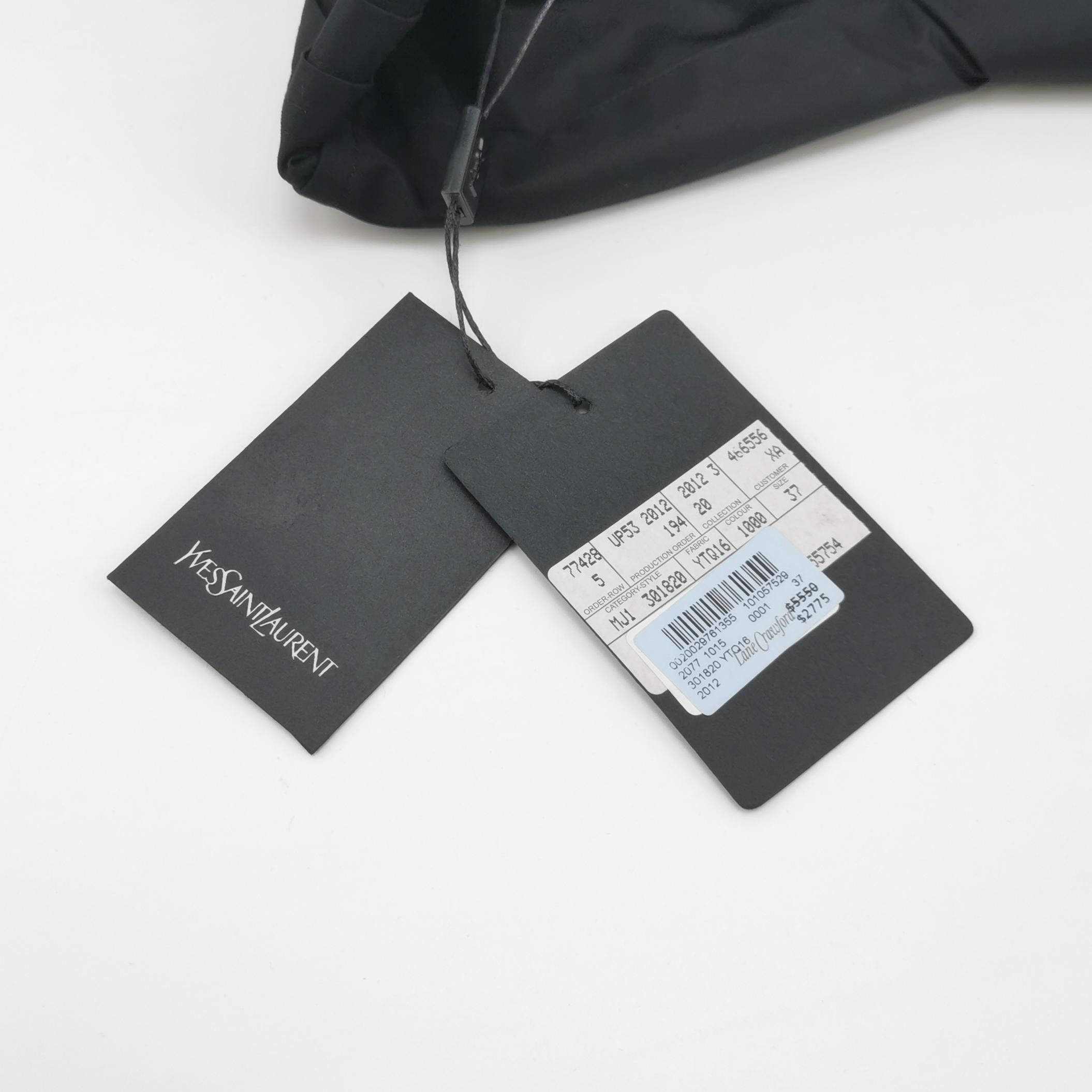 Saint Laurent Paris Saint Laurent XS Cotton-Linen Collared Coat Size US M / EU 48-50 / 2 - 7 Thumbnail