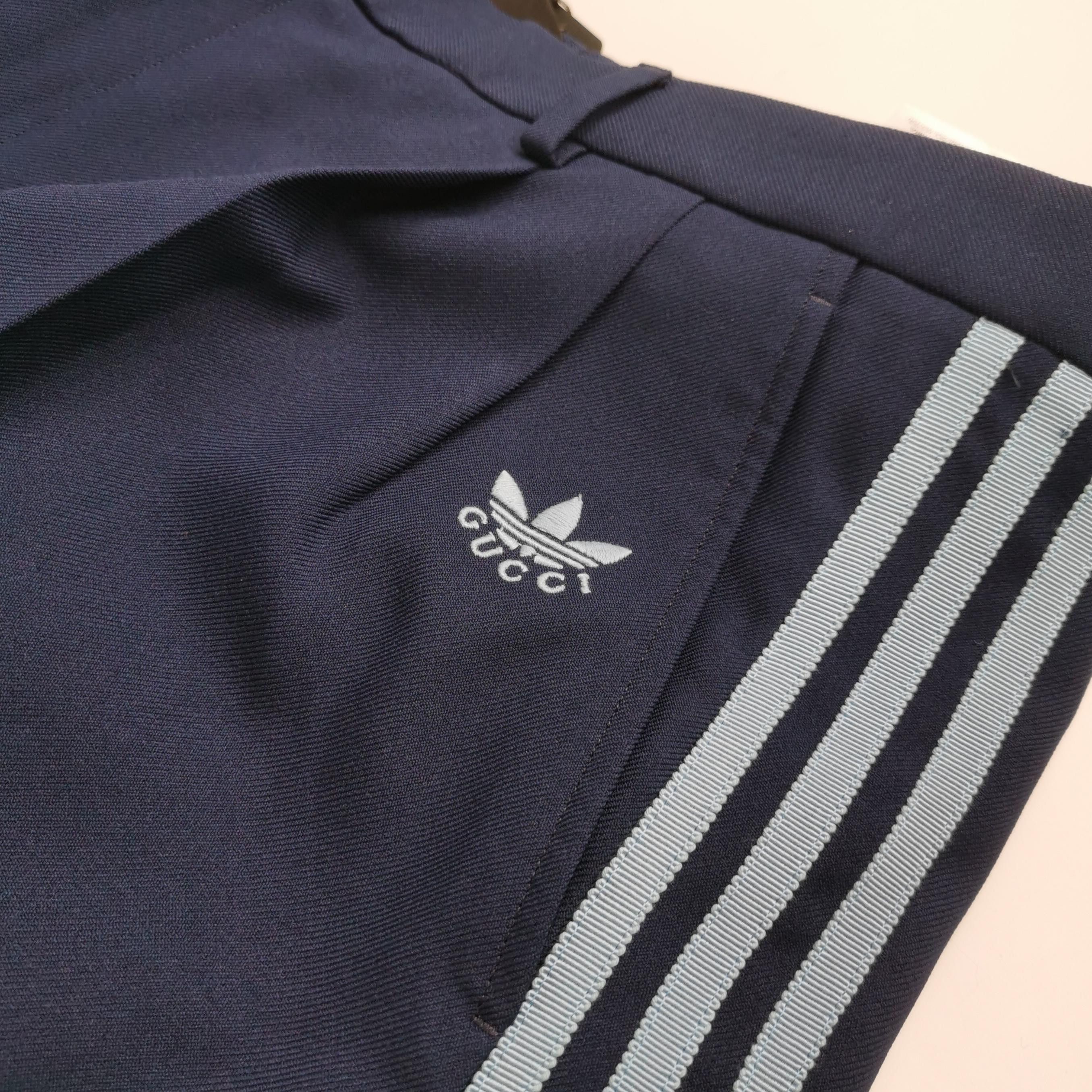 Gucci Gucci x Adidas Brown Stripe Logo Shorts XXL Size US 30 / EU 46 - 7 Thumbnail