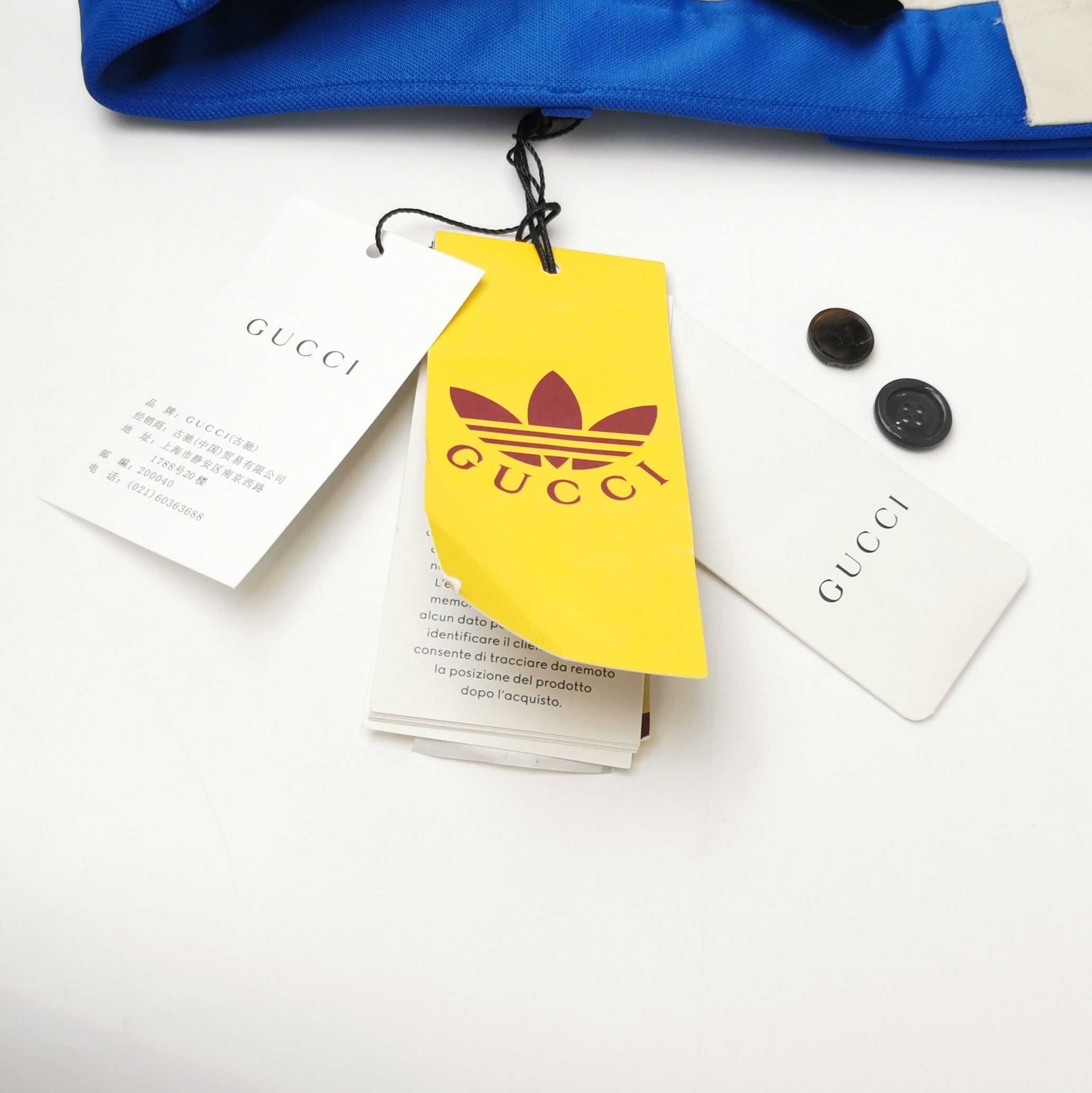 Gucci Gucci x Adidas Logo Shorts (S/46) Size US 34 / EU 50 - 12 Thumbnail