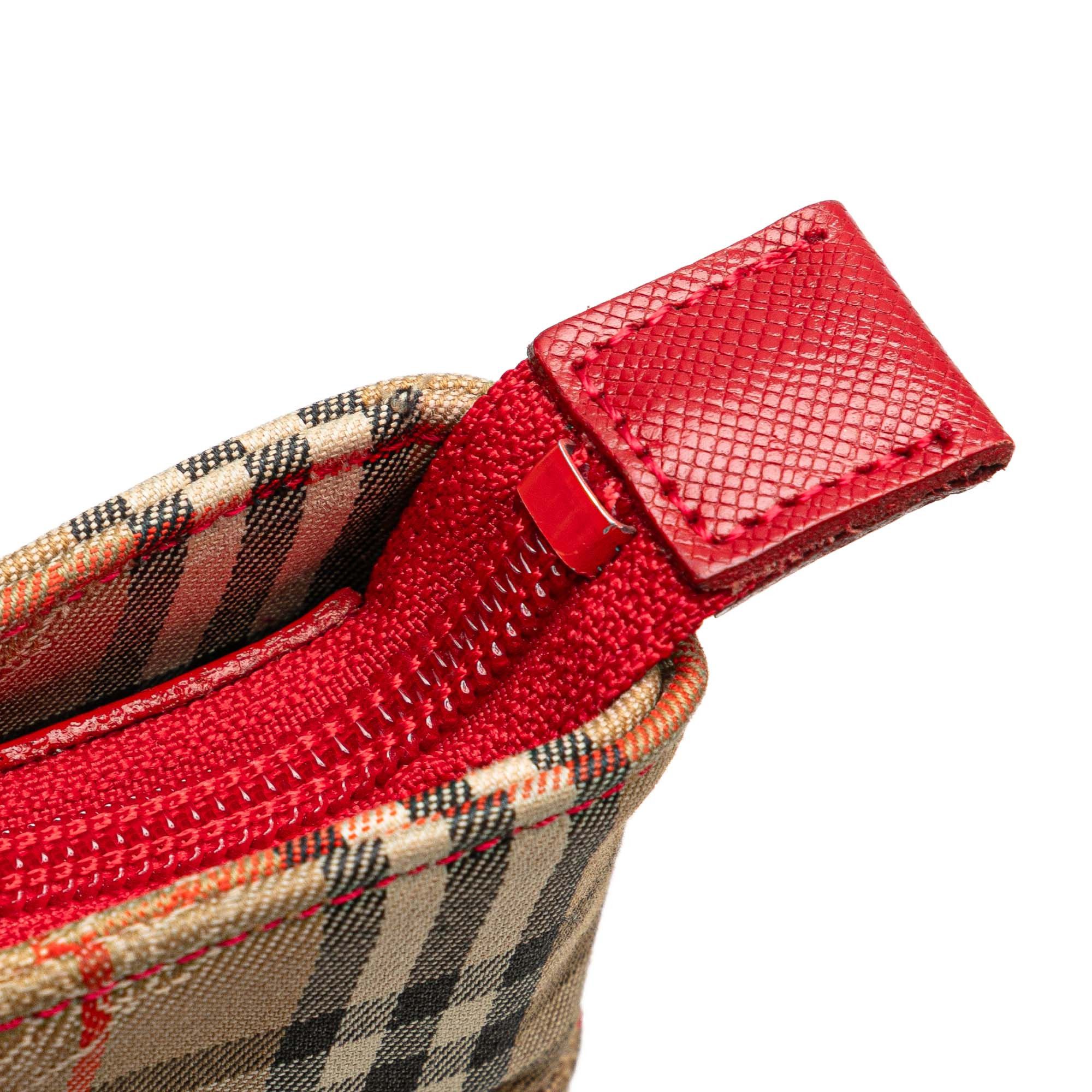 Burberry Haymarket Check Canvas Tote Size ONE SIZE - 9 Thumbnail