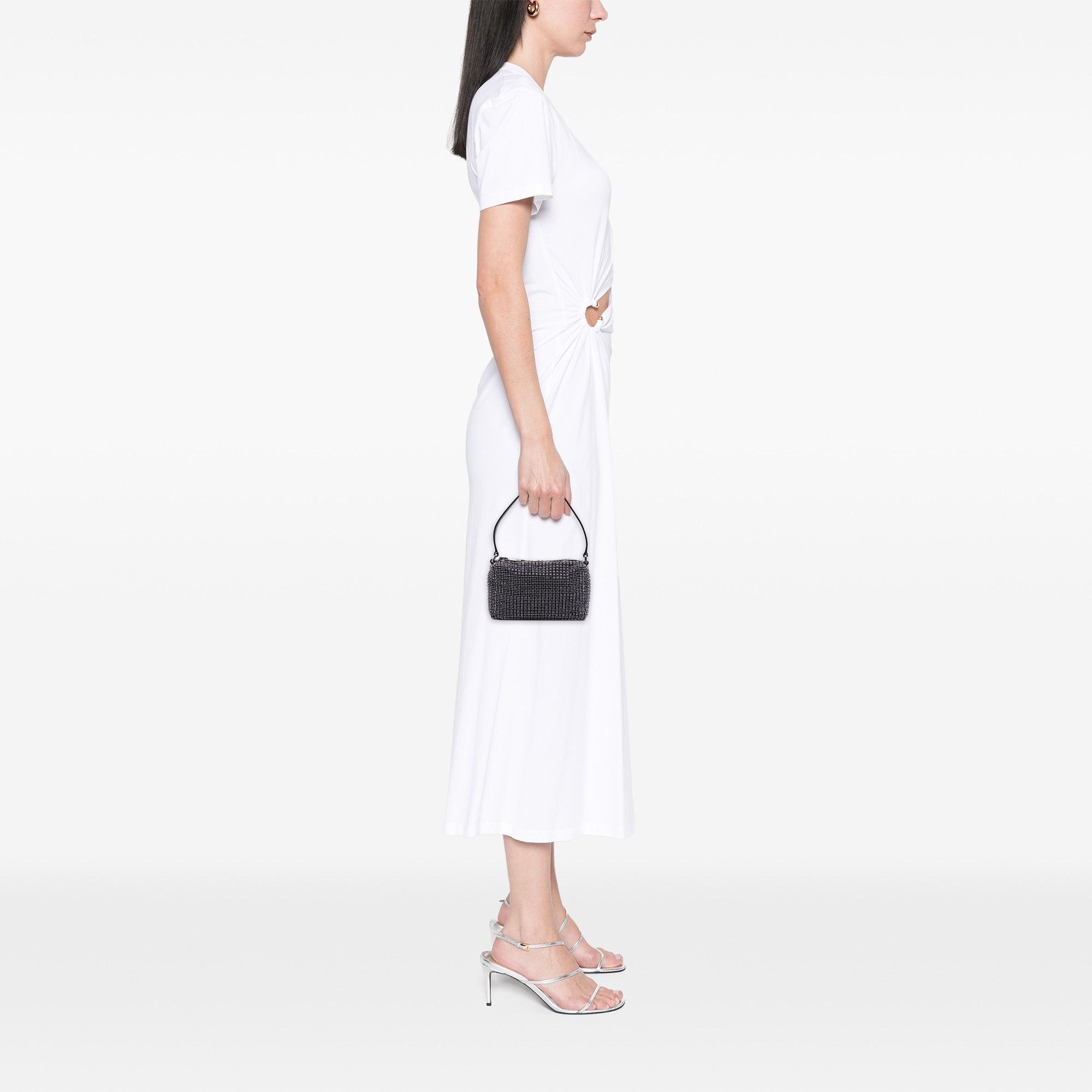 Alexander Wang Mesh Crystal Heiress Pouch Size ONE SIZE - 11 Thumbnail