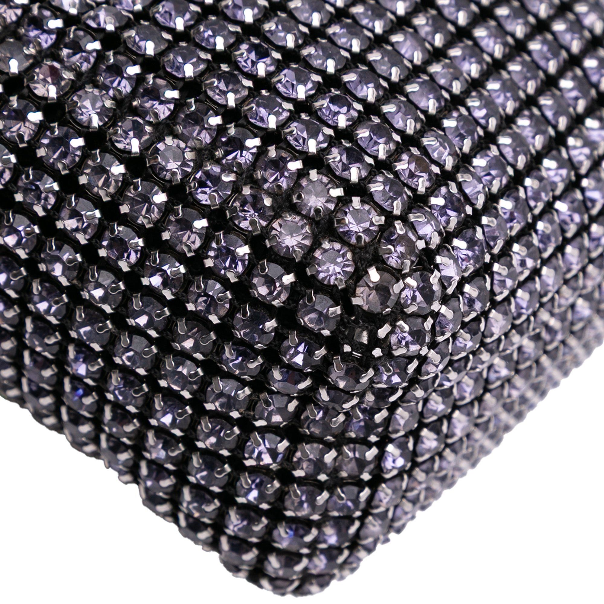 Alexander Wang Mesh Crystal Heiress Pouch Size ONE SIZE - 8 Thumbnail