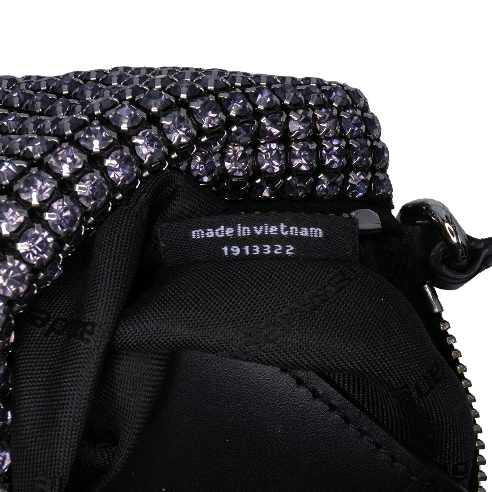 Alexander Wang Mesh Crystal Heiress Pouch Size ONE SIZE - 6 Thumbnail