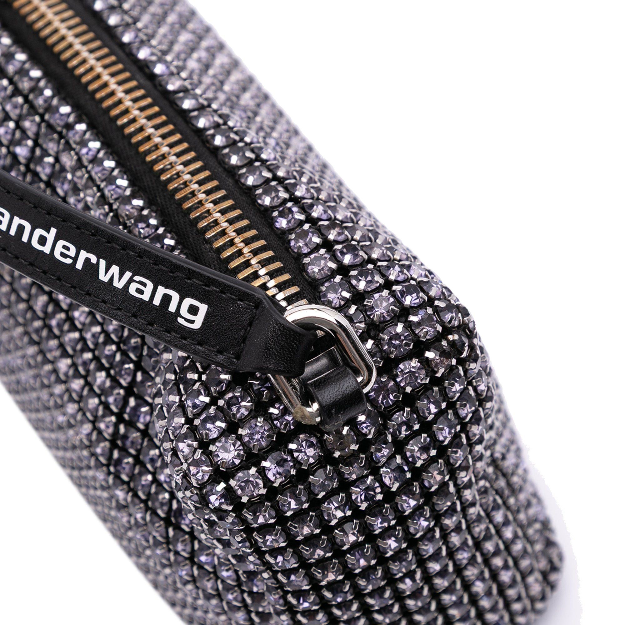 Alexander Wang Mesh Crystal Heiress Pouch Size ONE SIZE - 9 Thumbnail