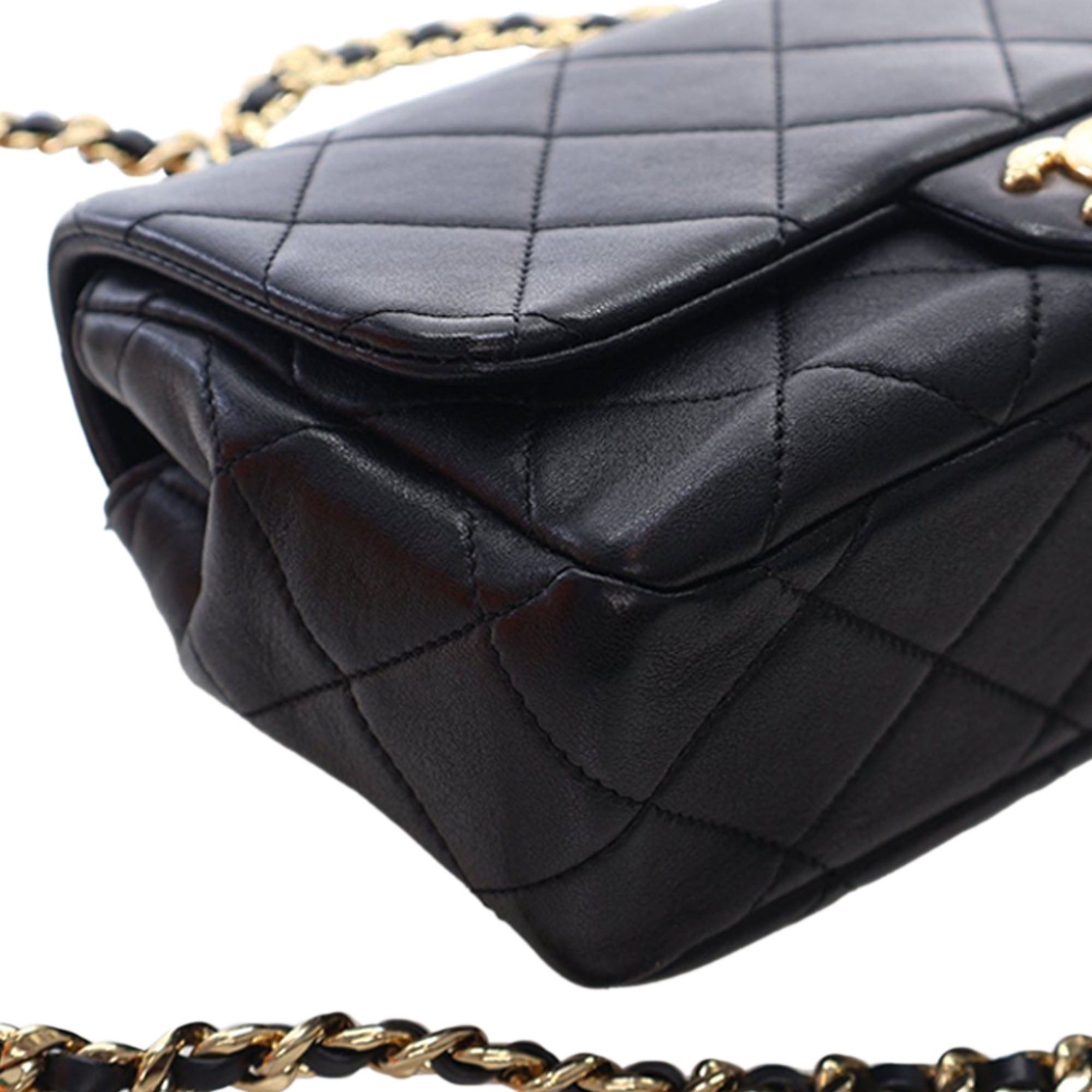 Chanel Small Quilted Lambskin Round Top Handle Flap Size ONE SIZE - 11 Thumbnail