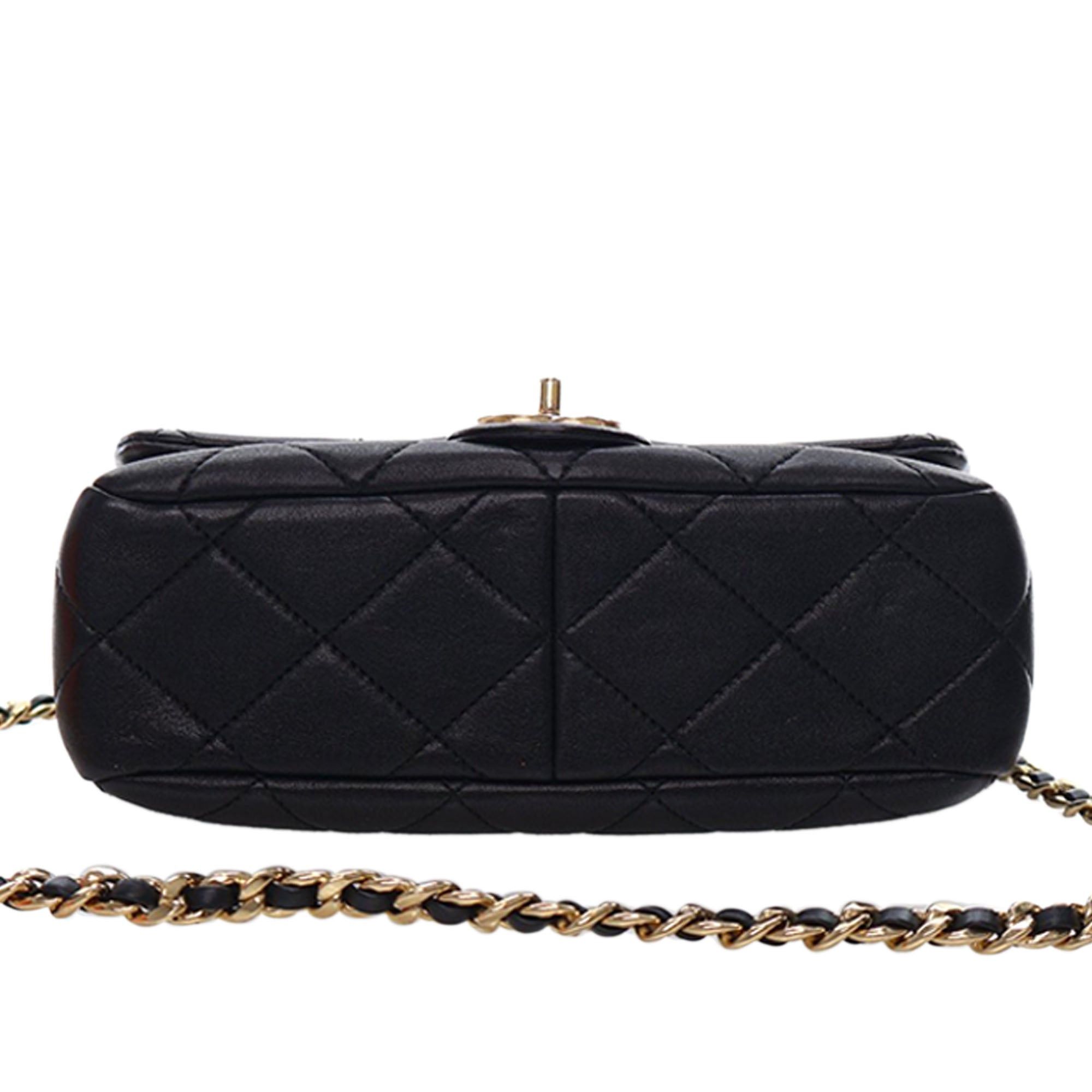 Chanel Small Quilted Lambskin Round Top Handle Flap Size ONE SIZE - 5 Thumbnail