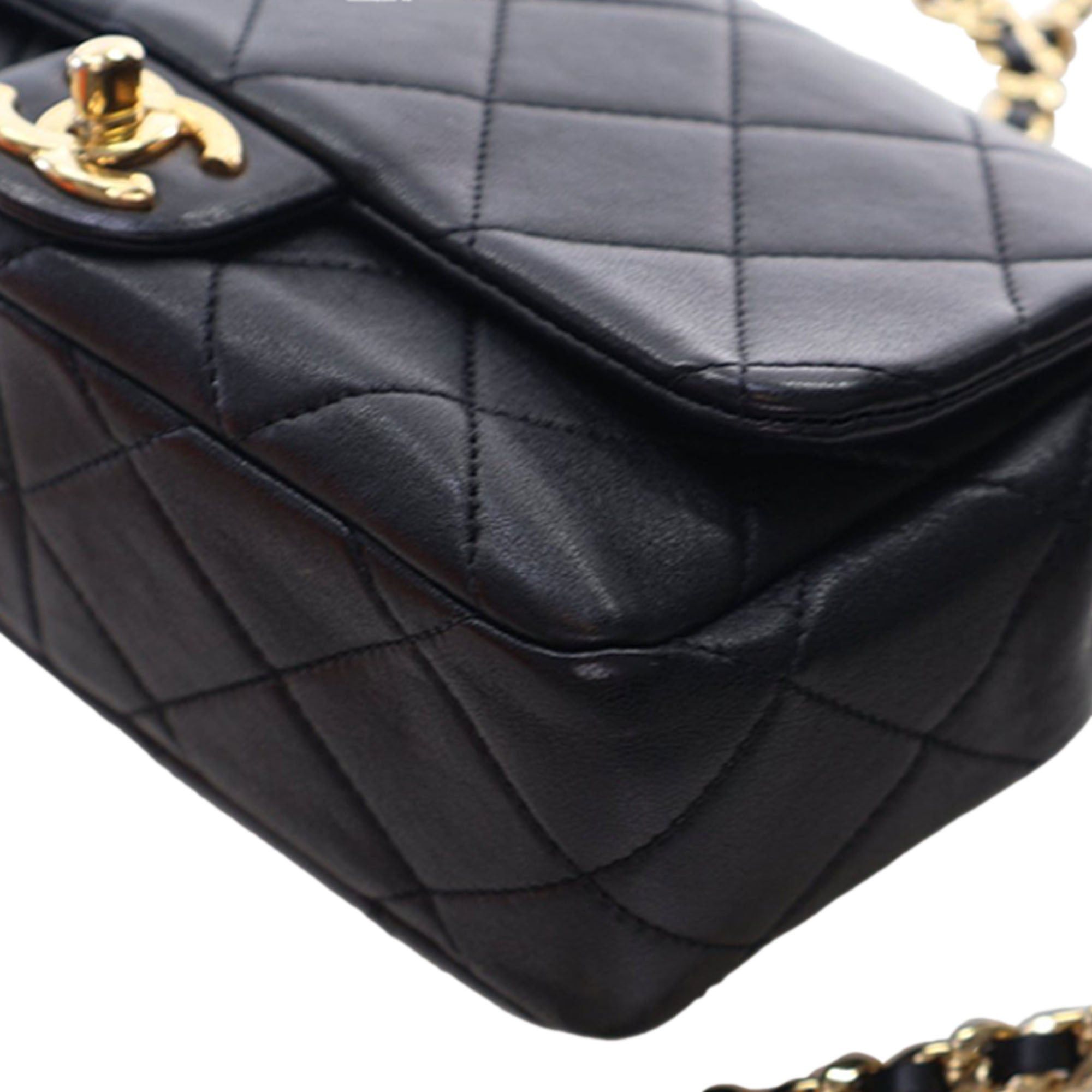 Chanel Small Quilted Lambskin Round Top Handle Flap Size ONE SIZE - 10 Thumbnail