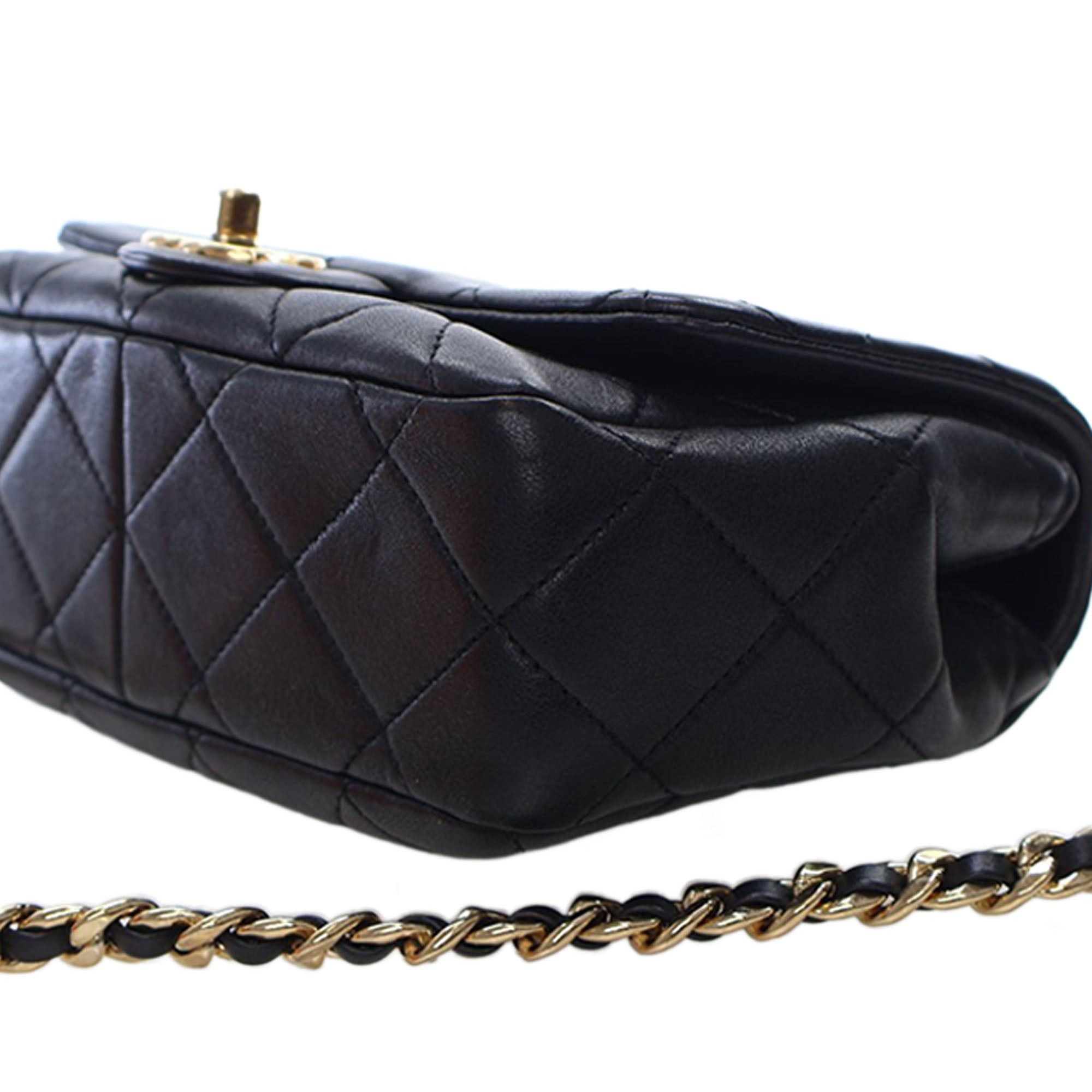 Chanel Small Quilted Lambskin Round Top Handle Flap Size ONE SIZE - 8 Thumbnail