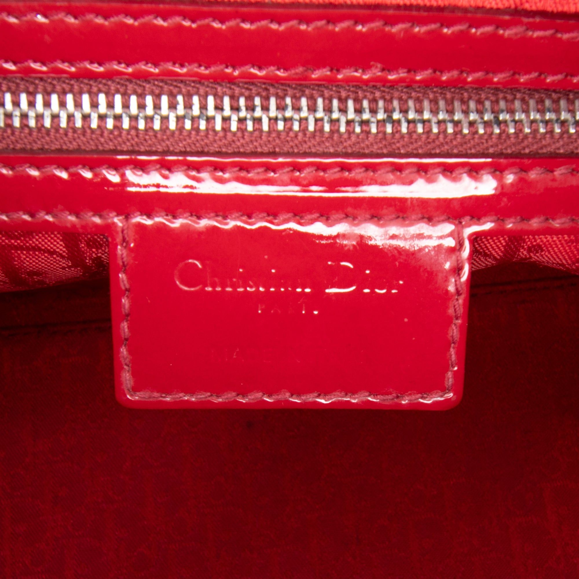 Dior Medium Patent Cannage Lady Dior Size ONE SIZE - 5 Thumbnail