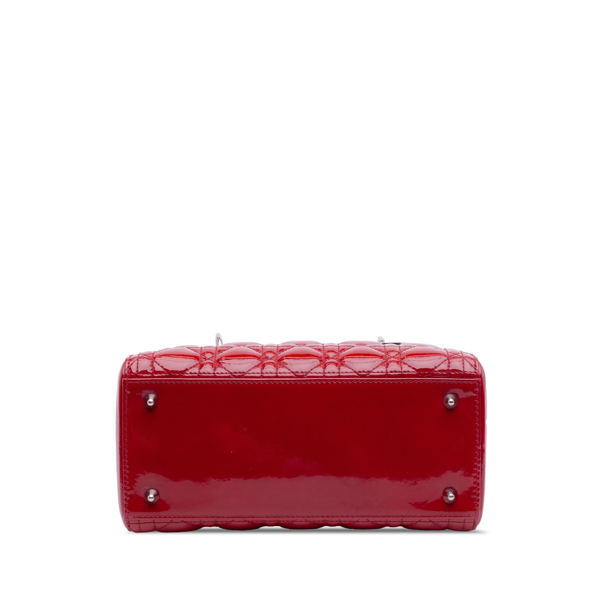 Dior Medium Patent Cannage Lady Dior Size ONE SIZE - 3 Thumbnail
