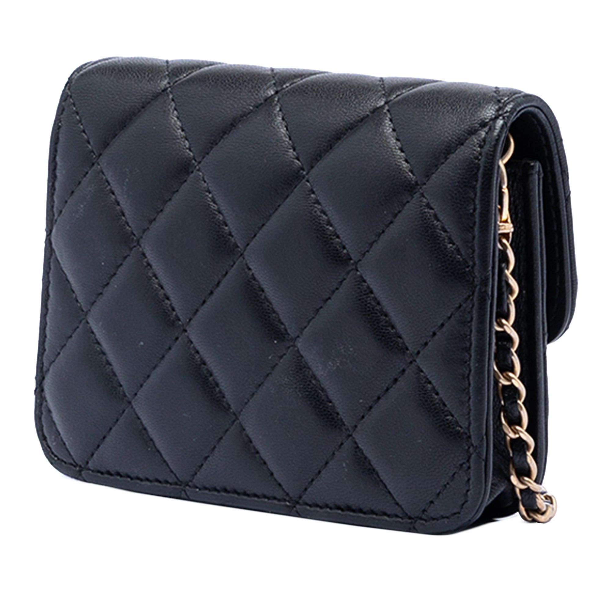 Chanel Mini Lambskin Pearl Crush Clutch with Chain Size ONE SIZE - 2 Thumbnail