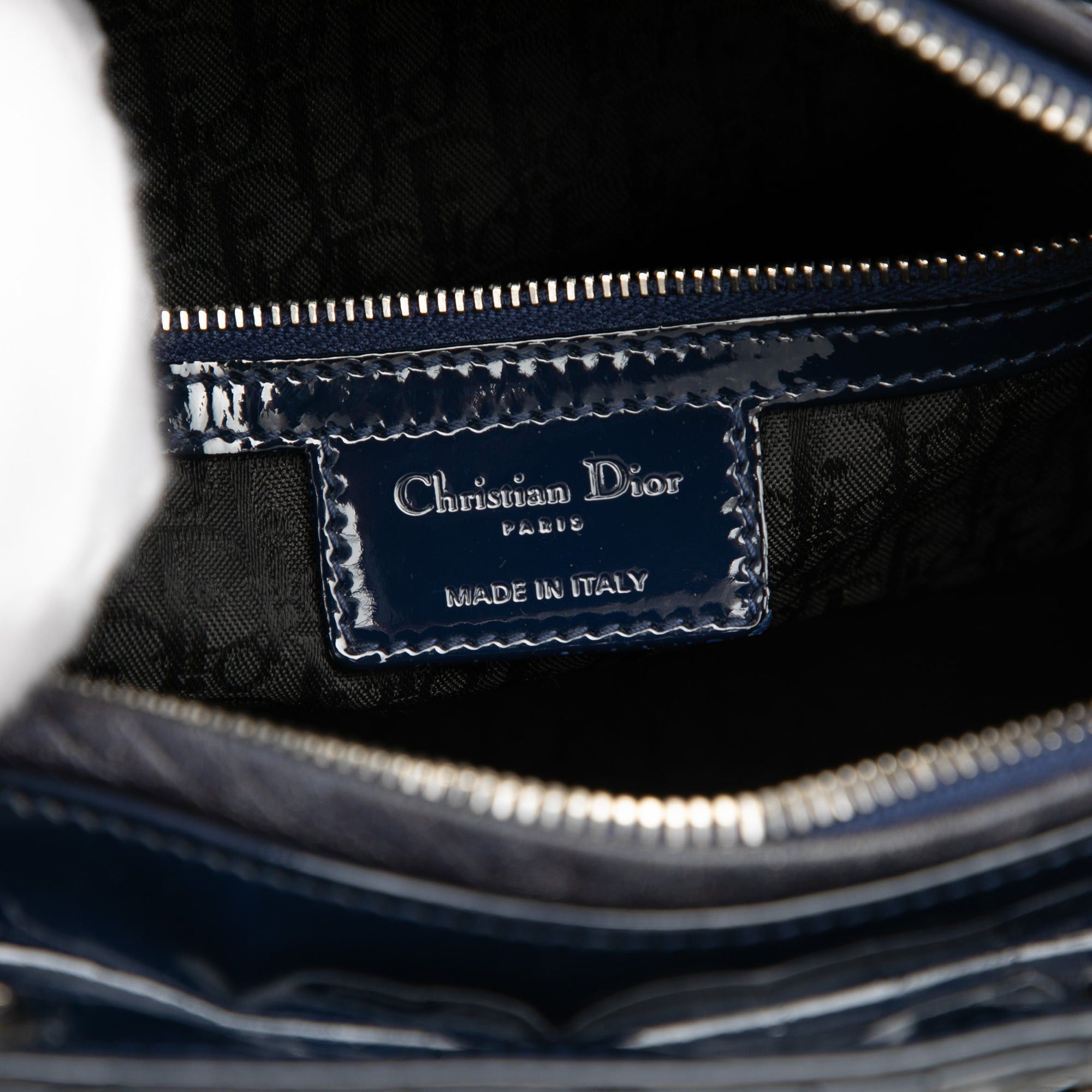 Dior Large Patent Cannage Lady Dior Size ONE SIZE - 5 Thumbnail