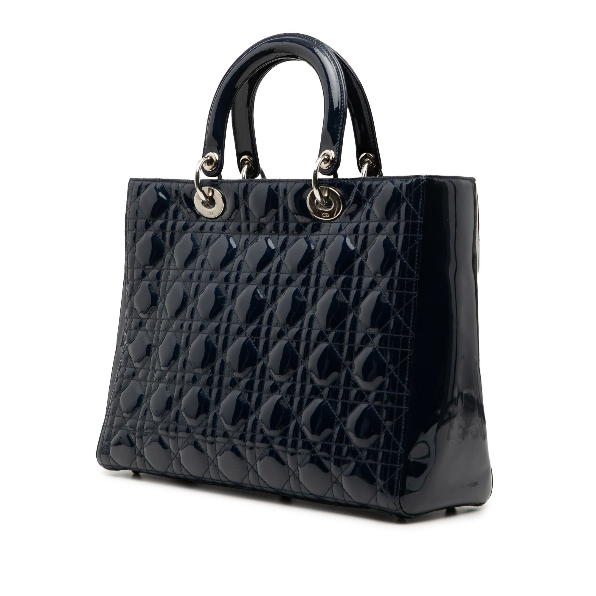 Dior Large Patent Cannage Lady Dior Size ONE SIZE - 2 Thumbnail