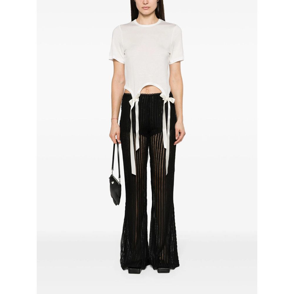 Simone Rocha Simone Rocha WHITE Tops - T-shirts & Jerseys Size S / US 4 / IT 40 - 3 Thumbnail