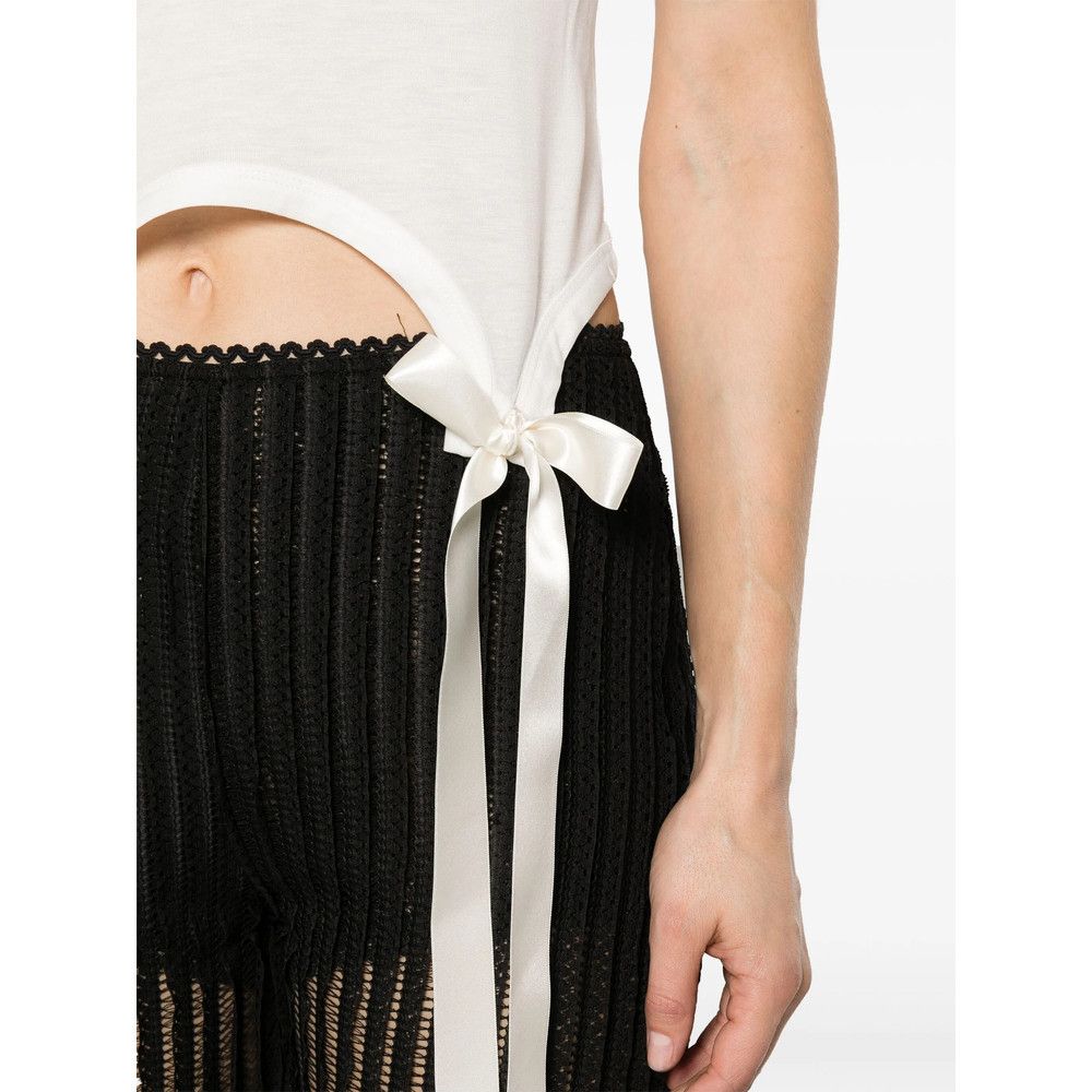Simone Rocha Simone Rocha WHITE Tops - T-shirts & Jerseys Size XS / US 0-2 / IT 36-38 - 5 Thumbnail