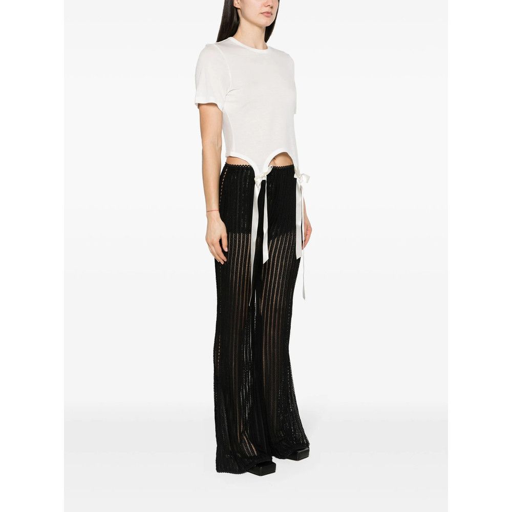 Simone Rocha Simone Rocha WHITE Tops - T-shirts & Jerseys Size XS / US 0-2 / IT 36-38 - 2 Thumbnail