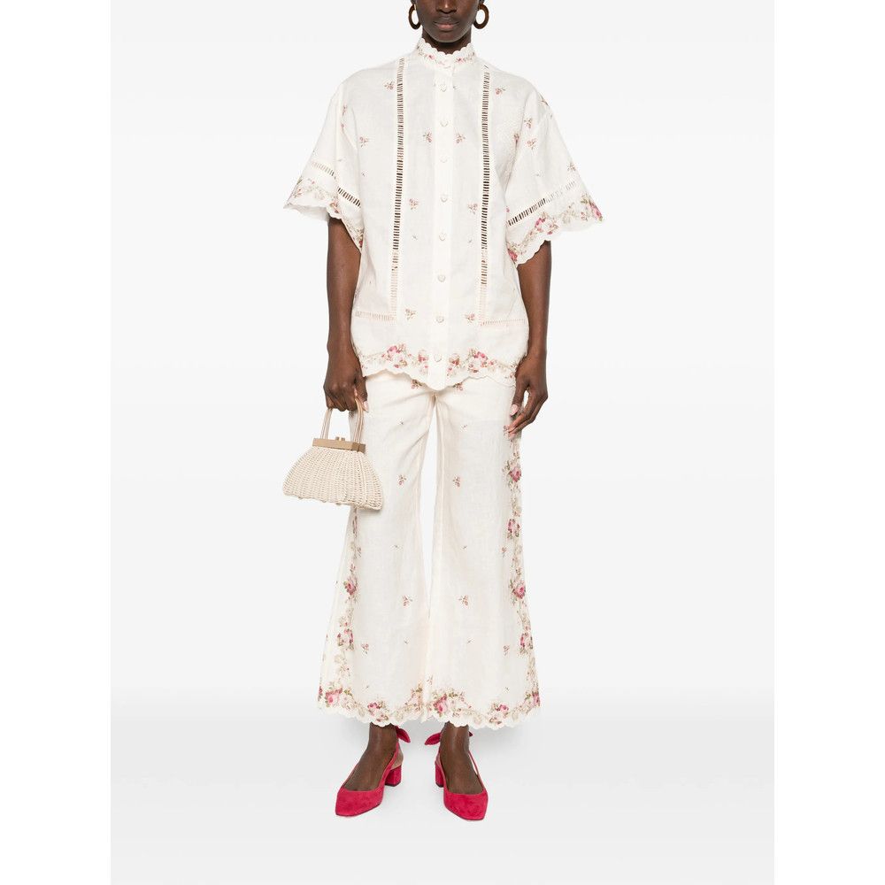 Zimmermann Zimmermann NEUTRALS Tops - Shirts Size S / US 4 / IT 40 - 3 Thumbnail