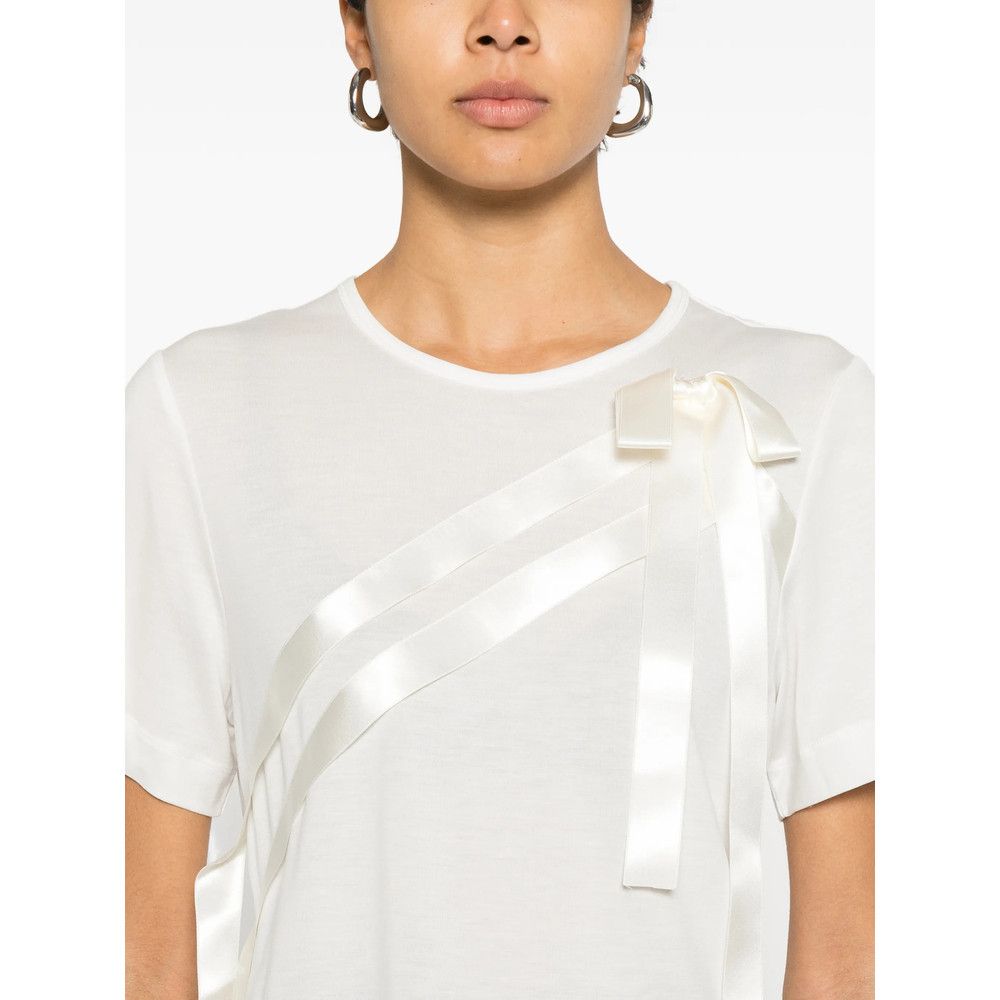 Simone Rocha Simone Rocha WHITE Tops - T-shirts & Jerseys Size S / US 4 / IT 40 - 3 Thumbnail