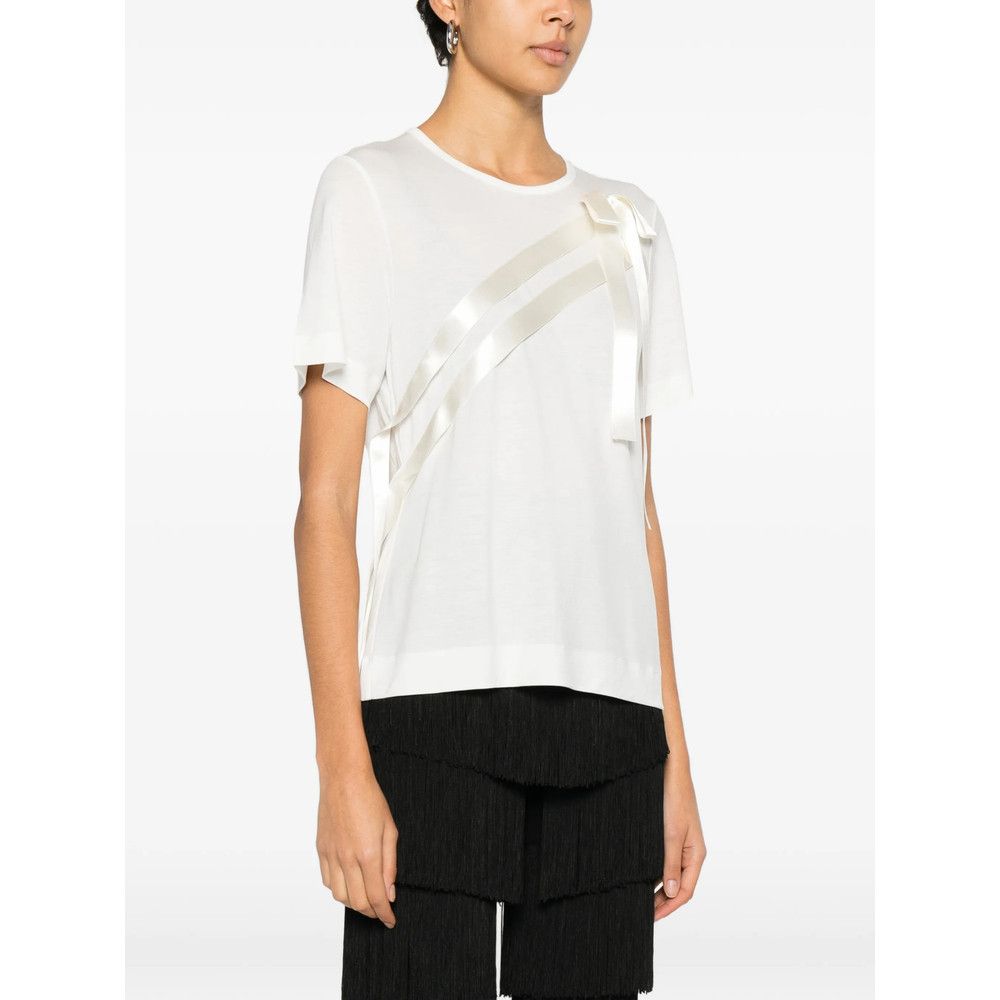 Simone Rocha Simone Rocha WHITE Tops - T-shirts & Jerseys Size S / US 4 / IT 40 - 2 Thumbnail