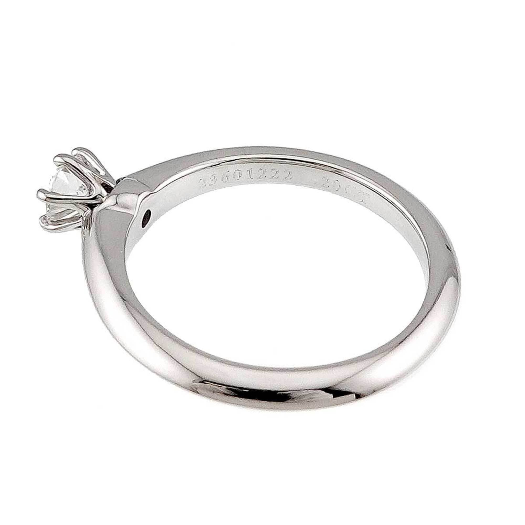 Tiffany & Co. Tiffany & Co. Solitaire Ring with 0.20ct Diamond in Platinum Size ONE SIZE - 3 Thumbnail