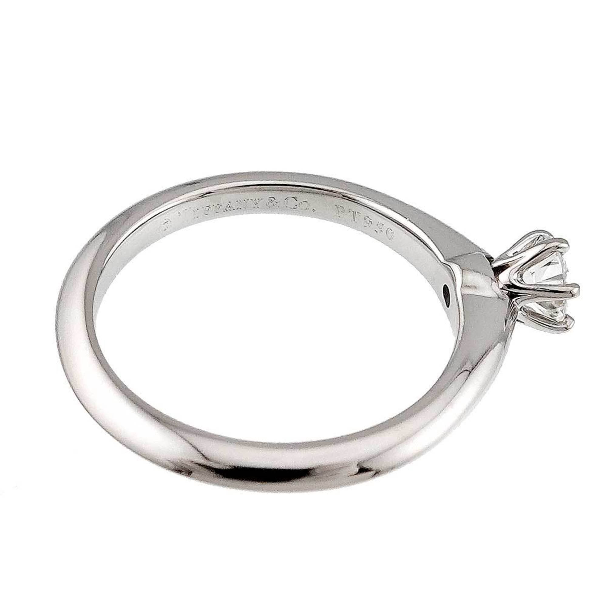 Tiffany & Co. Tiffany & Co. Solitaire Ring with 0.20ct Diamond in Platinum Size ONE SIZE - 2 Thumbnail