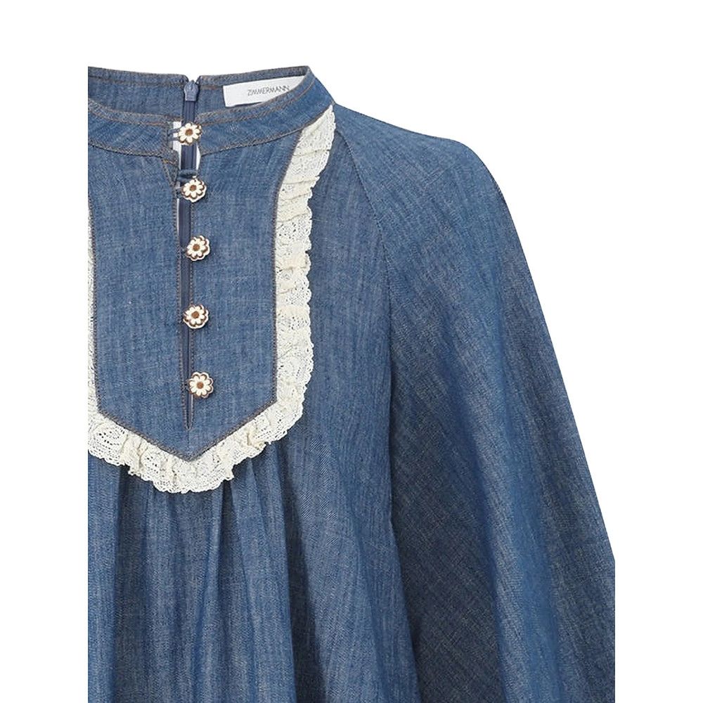 Zimmermann Zimmermann BLUE Dresses - Day Dresses Size XS / US 0-2 / IT 36-38 - 2 Thumbnail