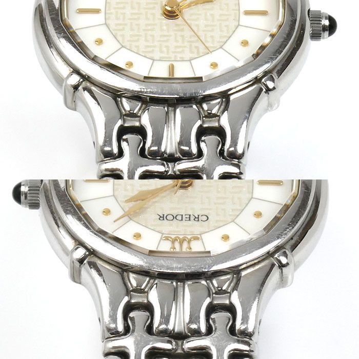 Seiko Seiko SEIKO Credor Stainless Steel Watch Metal Quartz 7371-5030 DUTY FREE for USA Size ONE SIZE - 4 Thumbnail