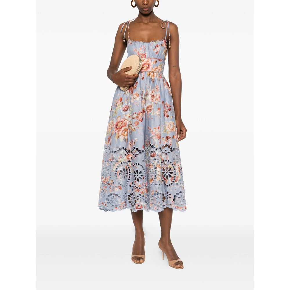 Zimmermann Zimmermann BLUE Dresses - Day Dresses Size L / US 10 / IT 46 - 2 Thumbnail