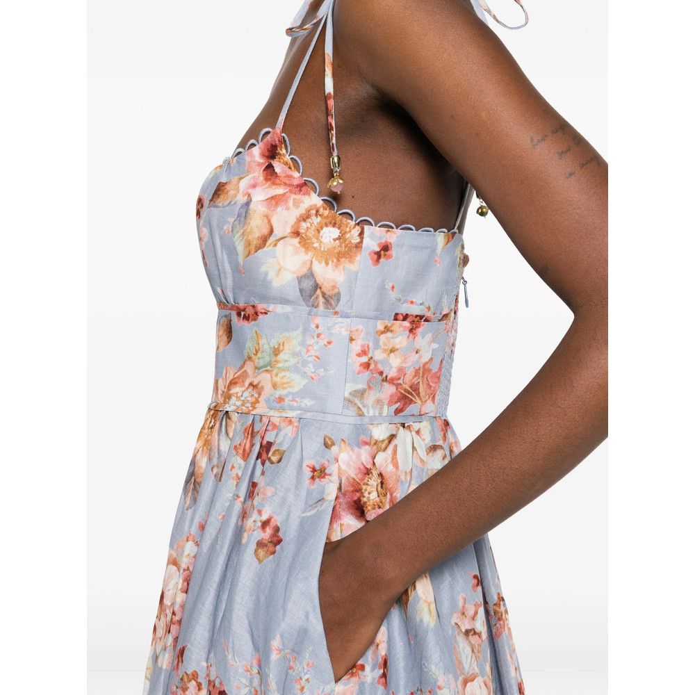 Zimmermann Zimmermann BLUE Dresses - Day Dresses Size L / US 10 / IT 46 - 4 Thumbnail