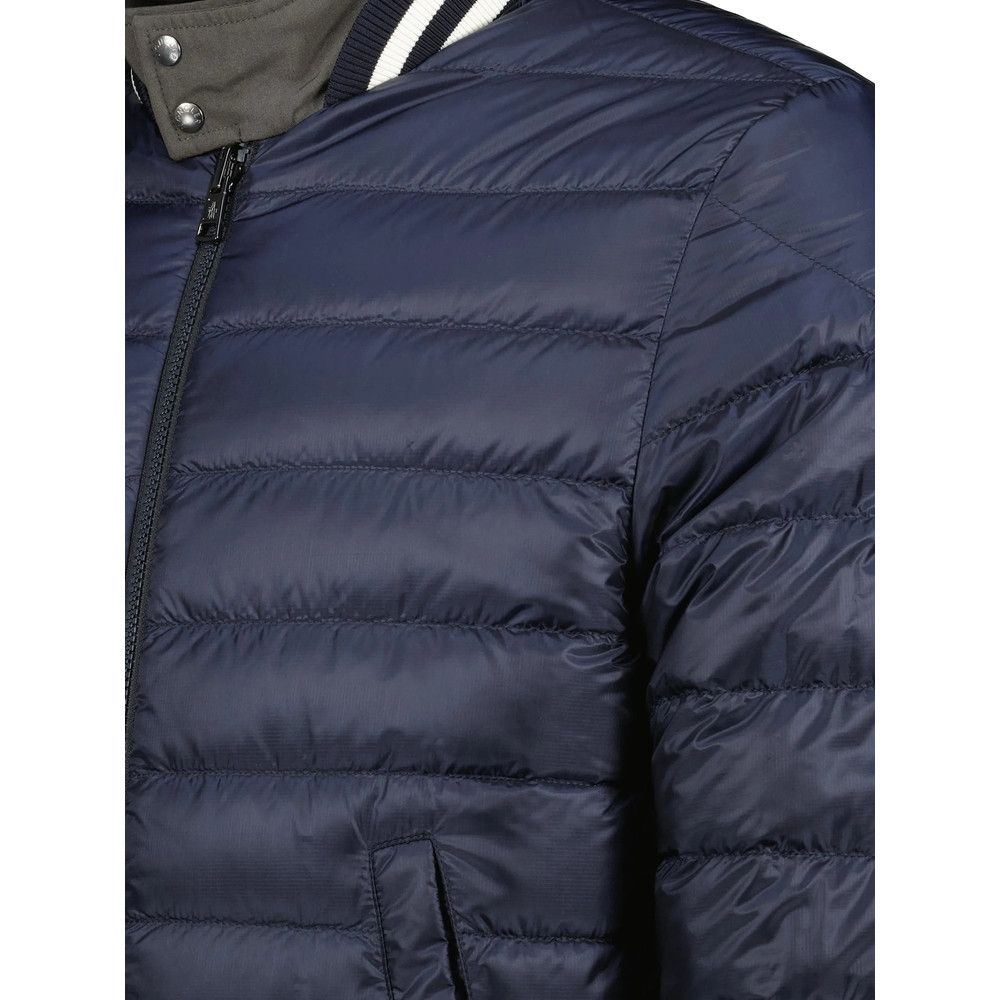 Moncler Moncler BLUE Jackets - Bomber Jackets Size US L / EU 52-54 / 3 - 3 Thumbnail