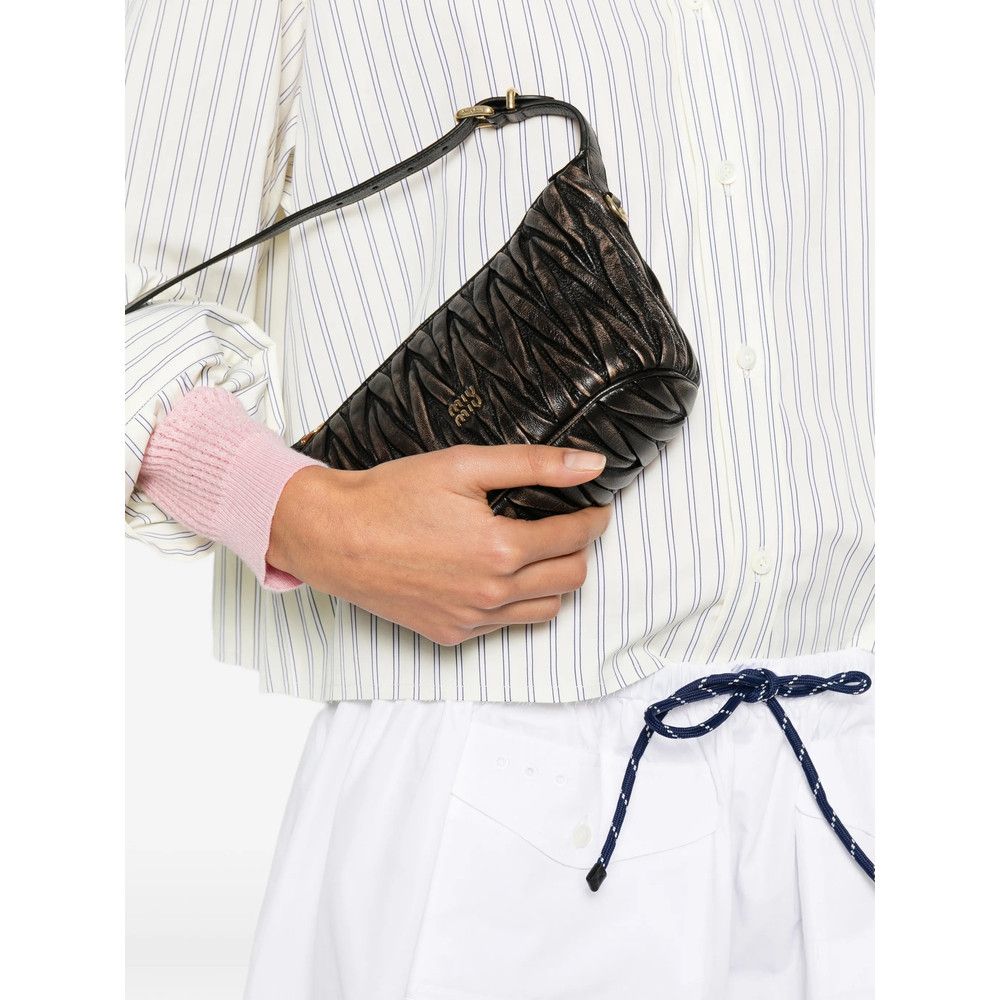 Miu Miu Miu Miu BROWN Shoulder Bags Size ONE SIZE - 3 Thumbnail