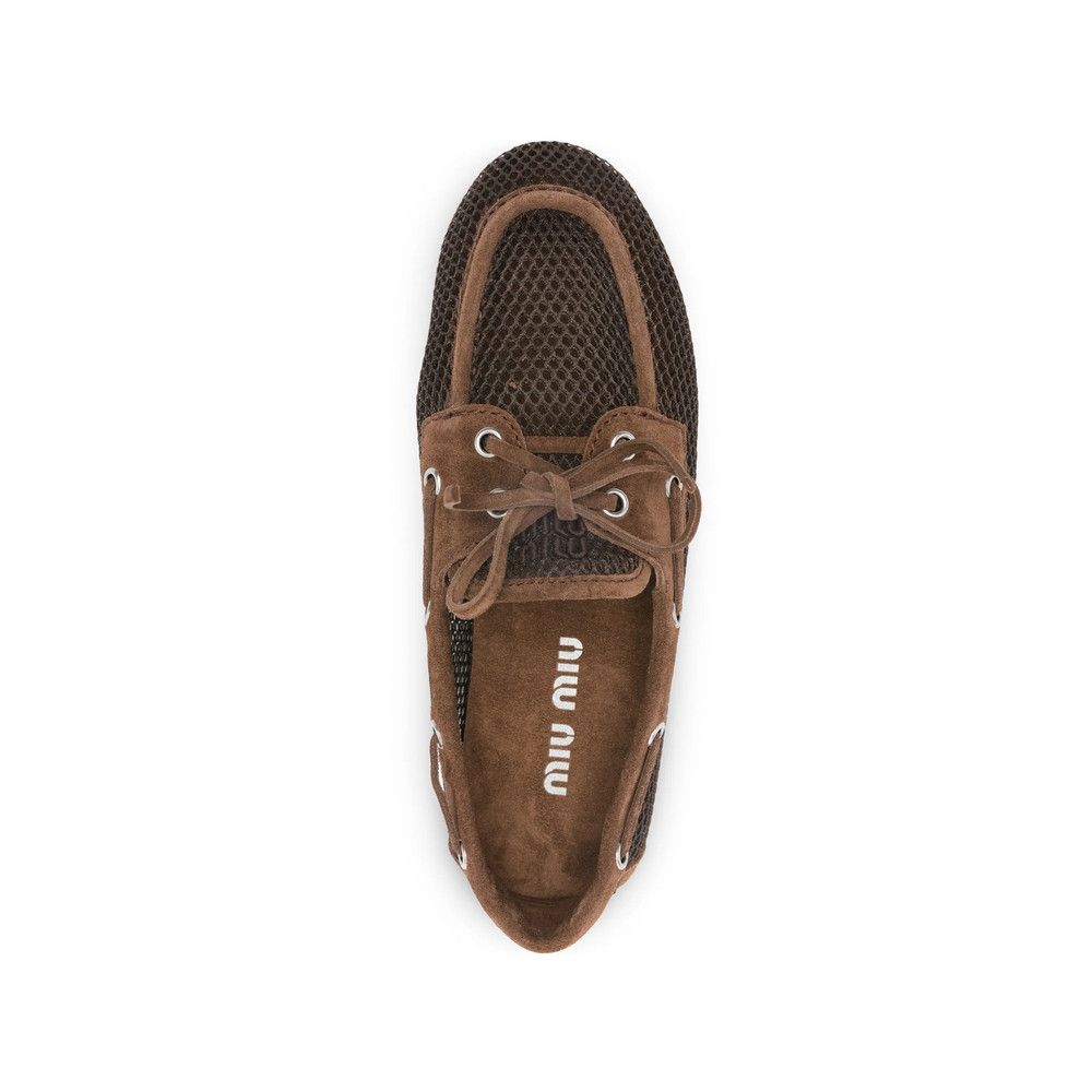 Miu Miu Miu Miu BROWN Loafers Size US 7.5 / IT 37.5 - 3 Thumbnail