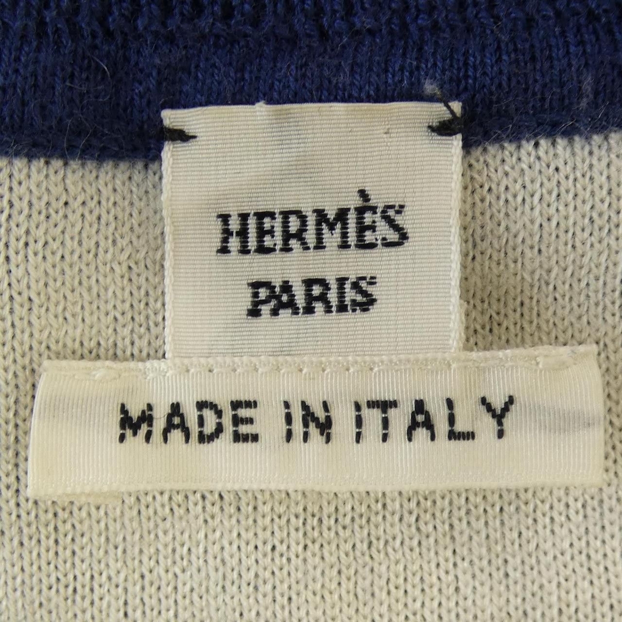 Hermes Hermes Hermes CANOE CHAINE D'ANCRE Cashmere Blend Knitwear Textile Tops DUTY FREE for USA Size ONE SIZE - 4 Thumbnail