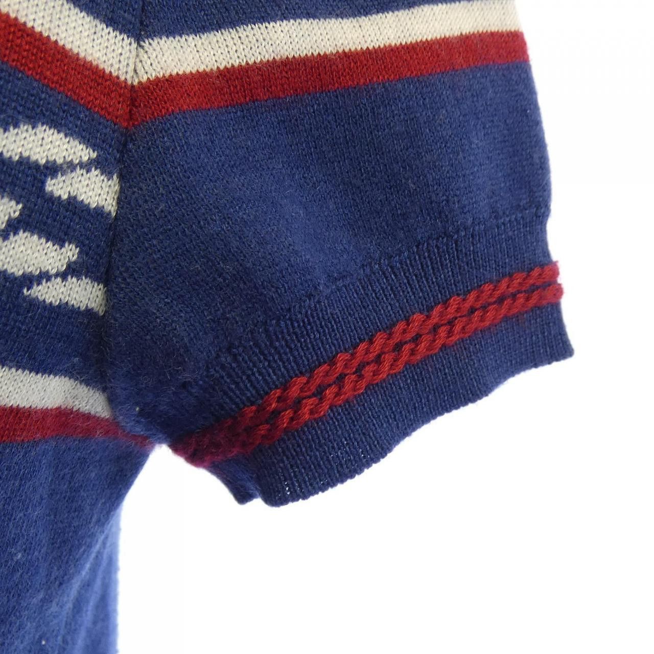 Hermes Hermes Hermes CANOE CHAINE D'ANCRE Cashmere Blend Knitwear Textile Tops DUTY FREE for USA Size ONE SIZE - 6 Thumbnail