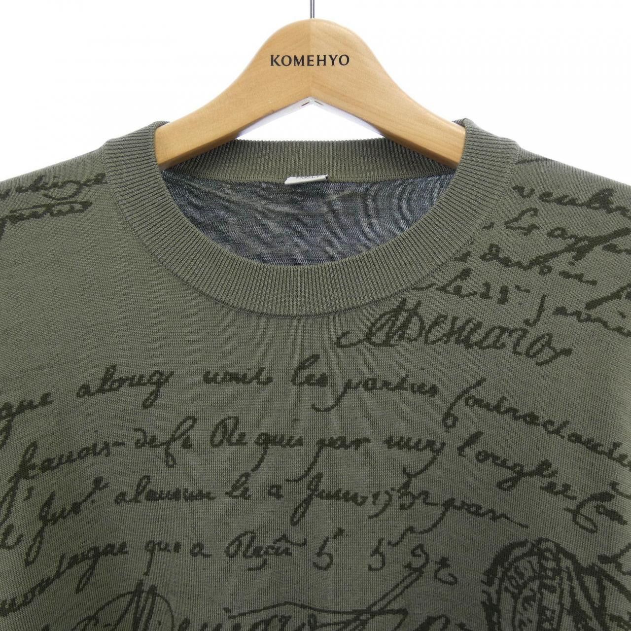 Berluti Berluti Berluti Knitwear Textile Tops R19KRL135YWBE DUTY FREE for USA Size ONE SIZE - 5 Thumbnail