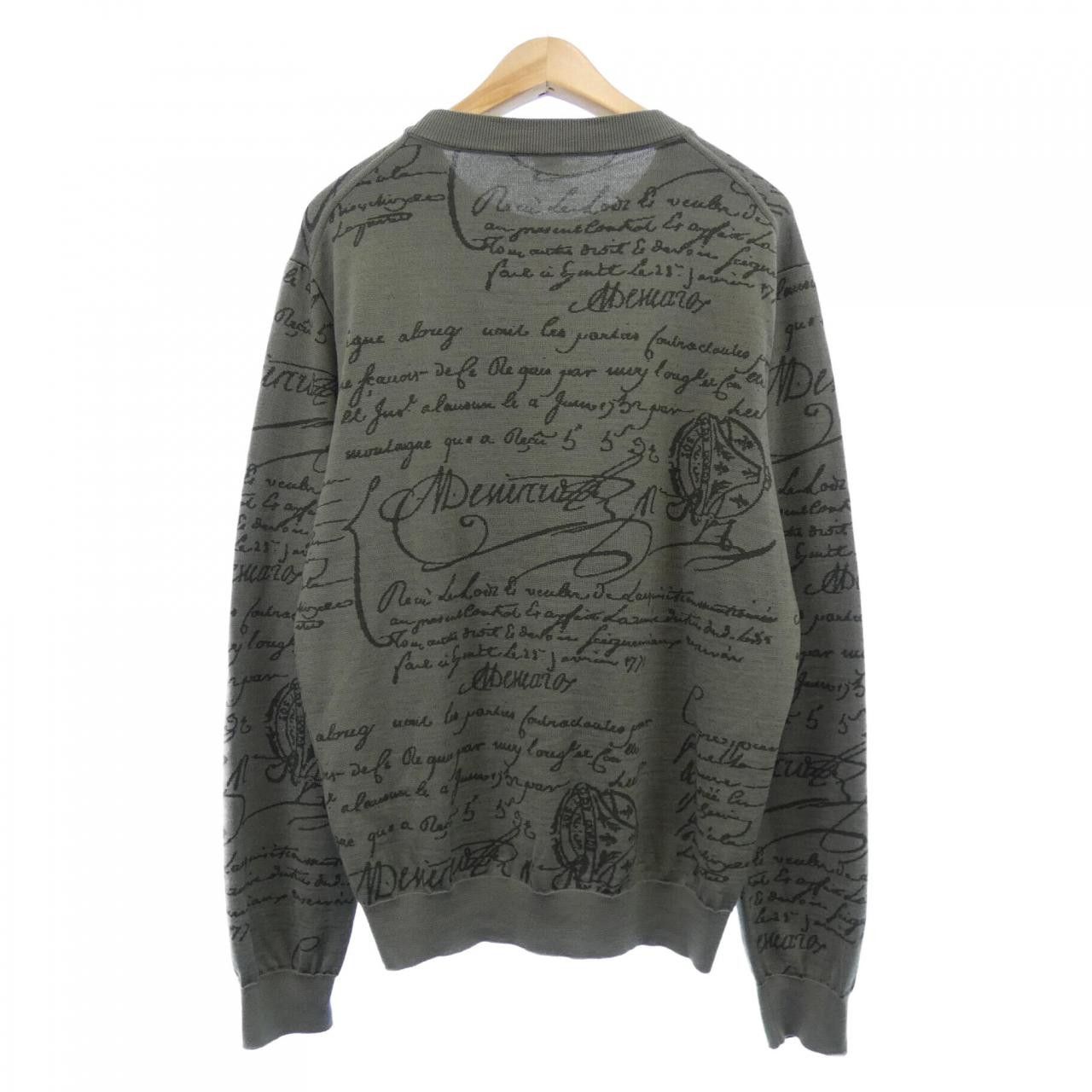 Berluti Berluti Berluti Knitwear Textile Tops R19KRL135YWBE DUTY FREE for USA Size ONE SIZE - 2 Thumbnail