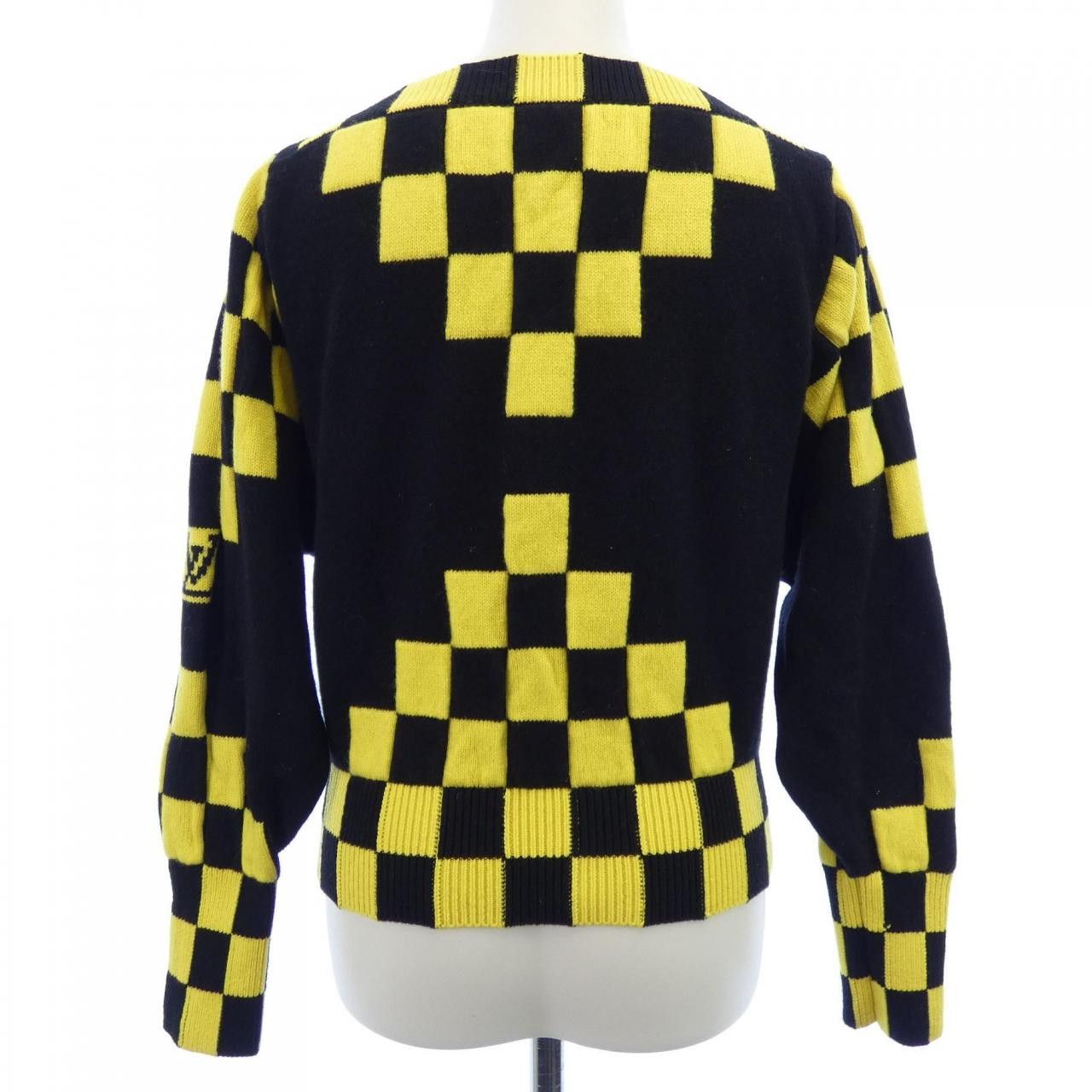 Louis Vuitton Louis Vuitton Louis Vuitton Cashmere Knit Textile Tops FHKL80RZB DUTY FREE for USA Size ONE SIZE - 2 Thumbnail