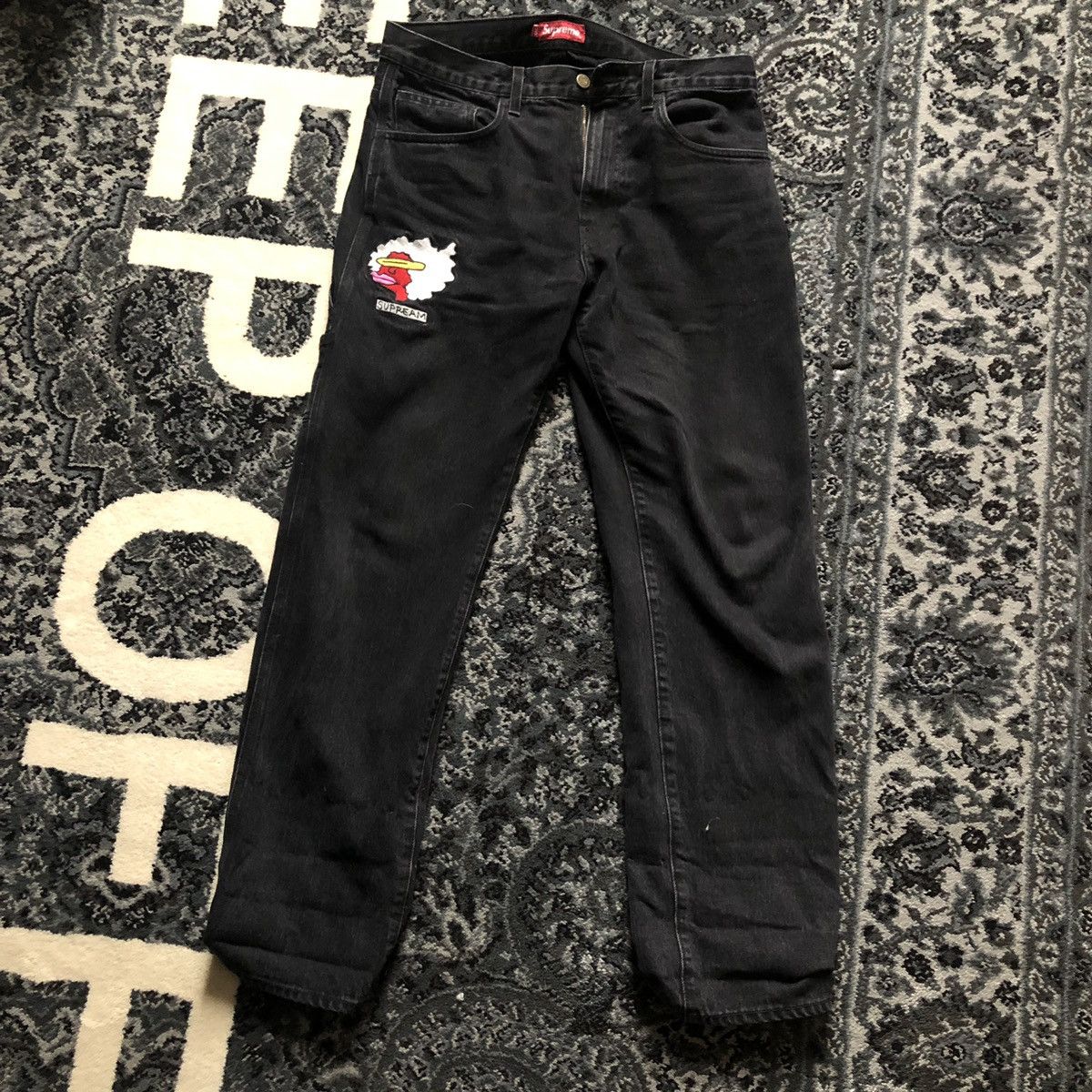 Supreme Supreme GONZ RAMM Denim Pants painter washed | Grailed