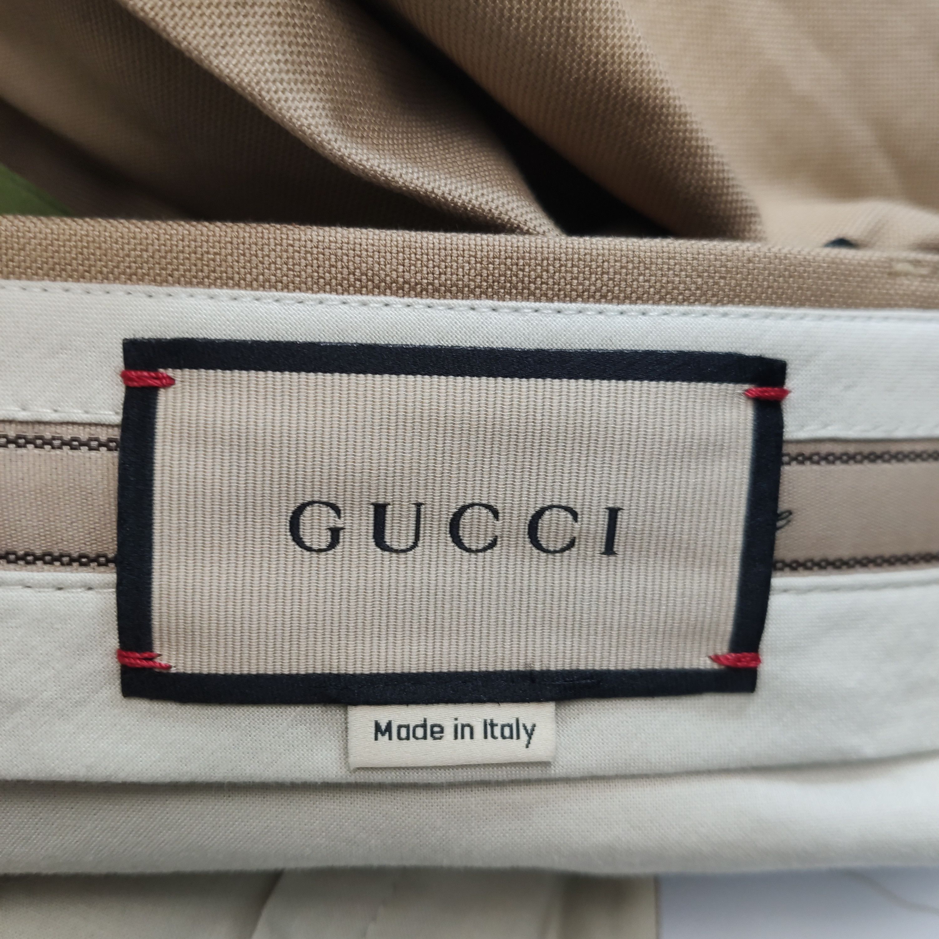 Gucci Gucci XL Cotton Stripe Interlocking G Pants Size US 30 / EU 46 - 13 Thumbnail