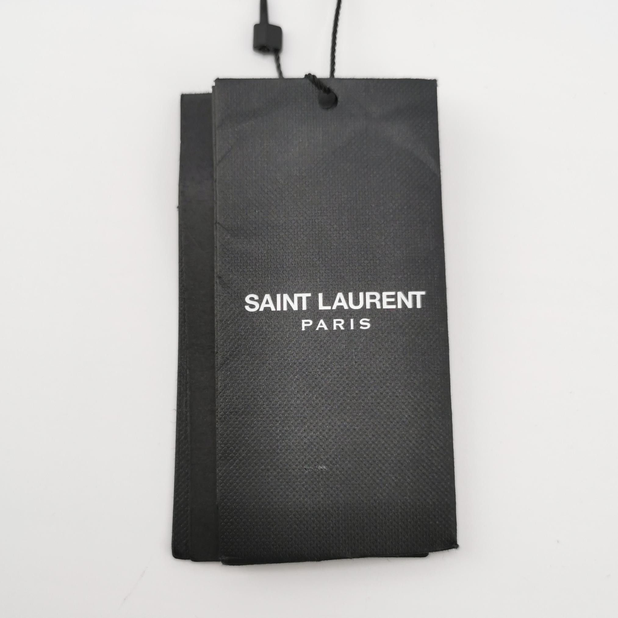 Saint Laurent Paris Woven 100% Cotton Textile Fabric Size US M / EU 48-50 / 2 - 10 Thumbnail