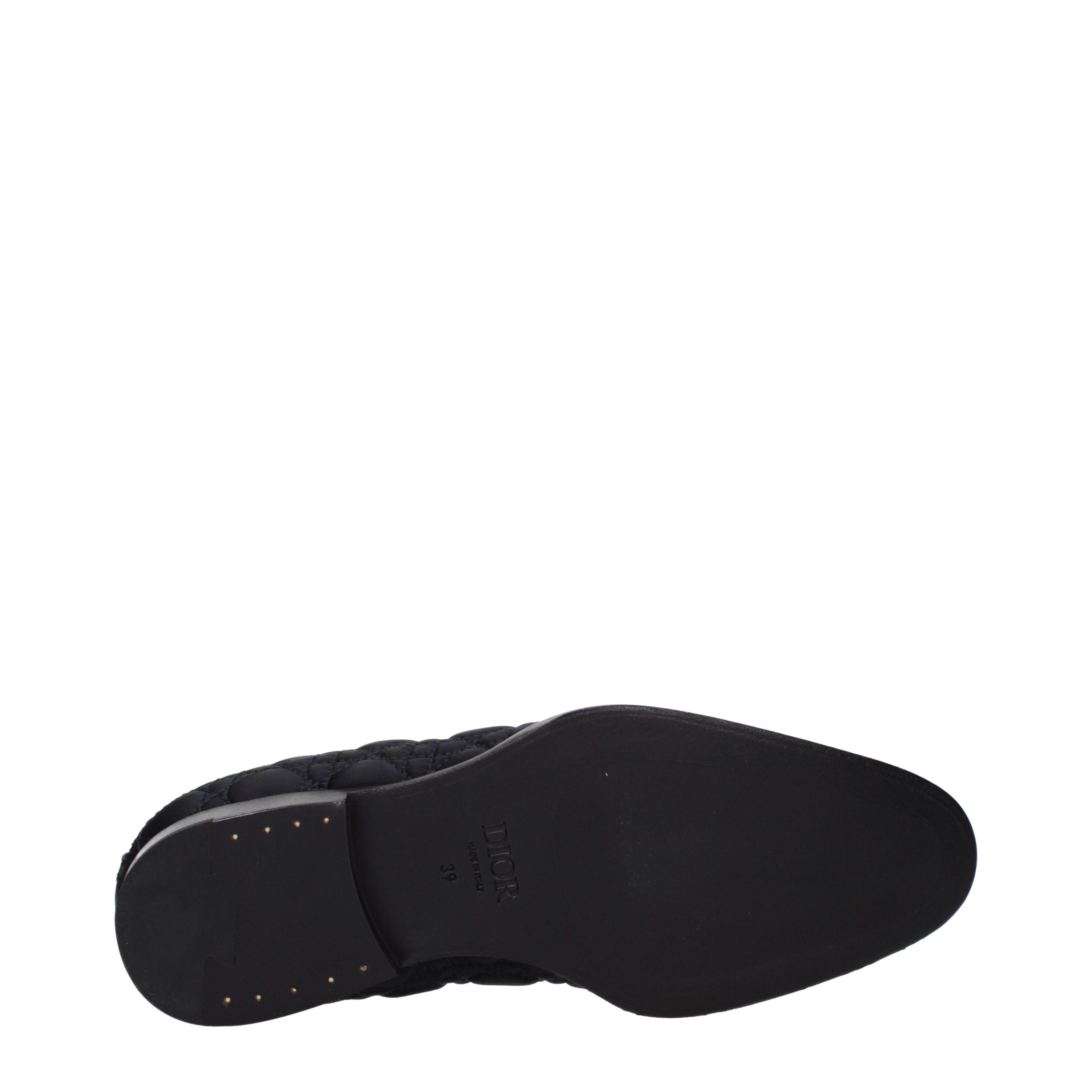 Dior Christian Dior Slippers Men Fabric Black Size ONE SIZE - 5 Thumbnail