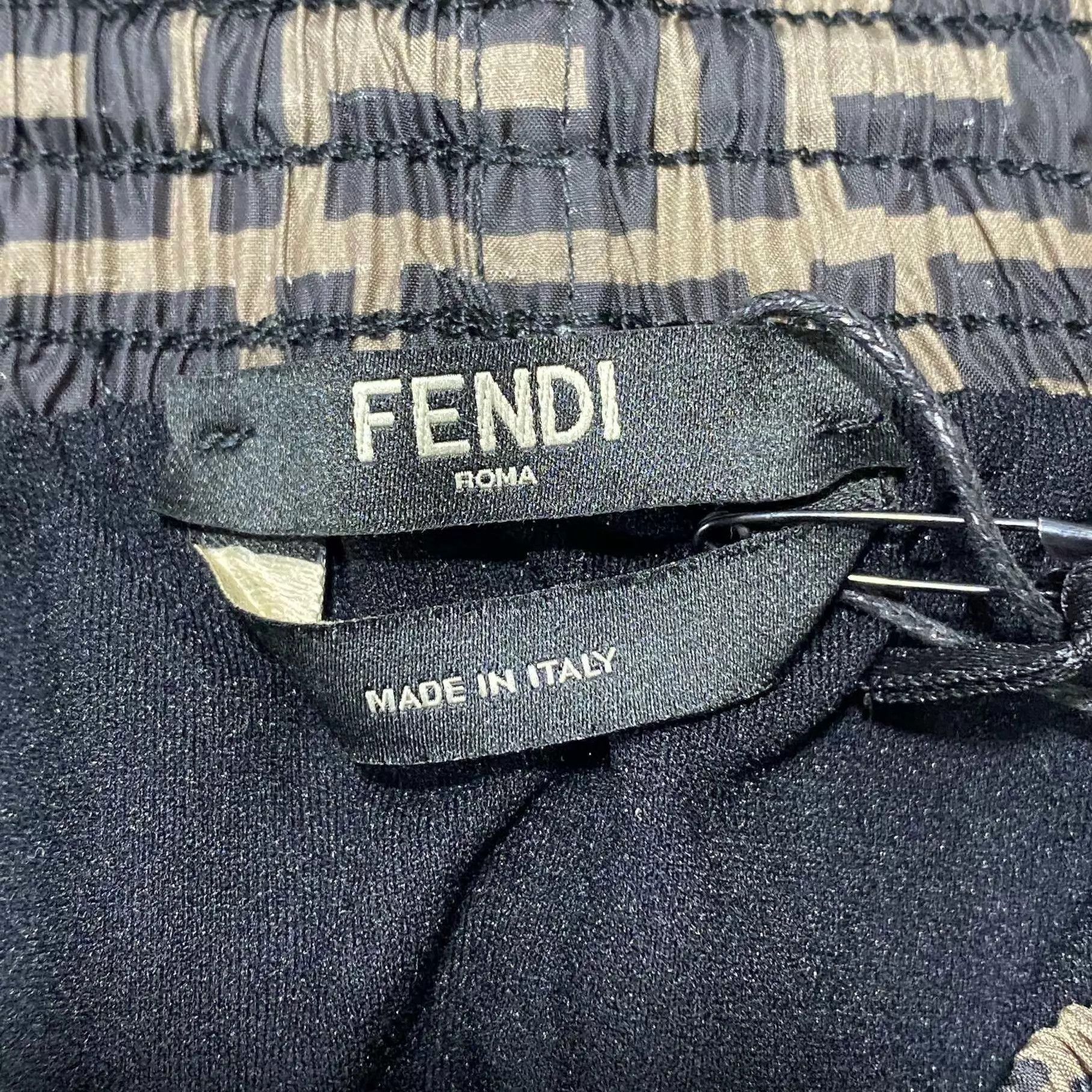 Fendi Brown Patterned Shorts Size 32 Size US 32 / EU 48 - 6 Thumbnail